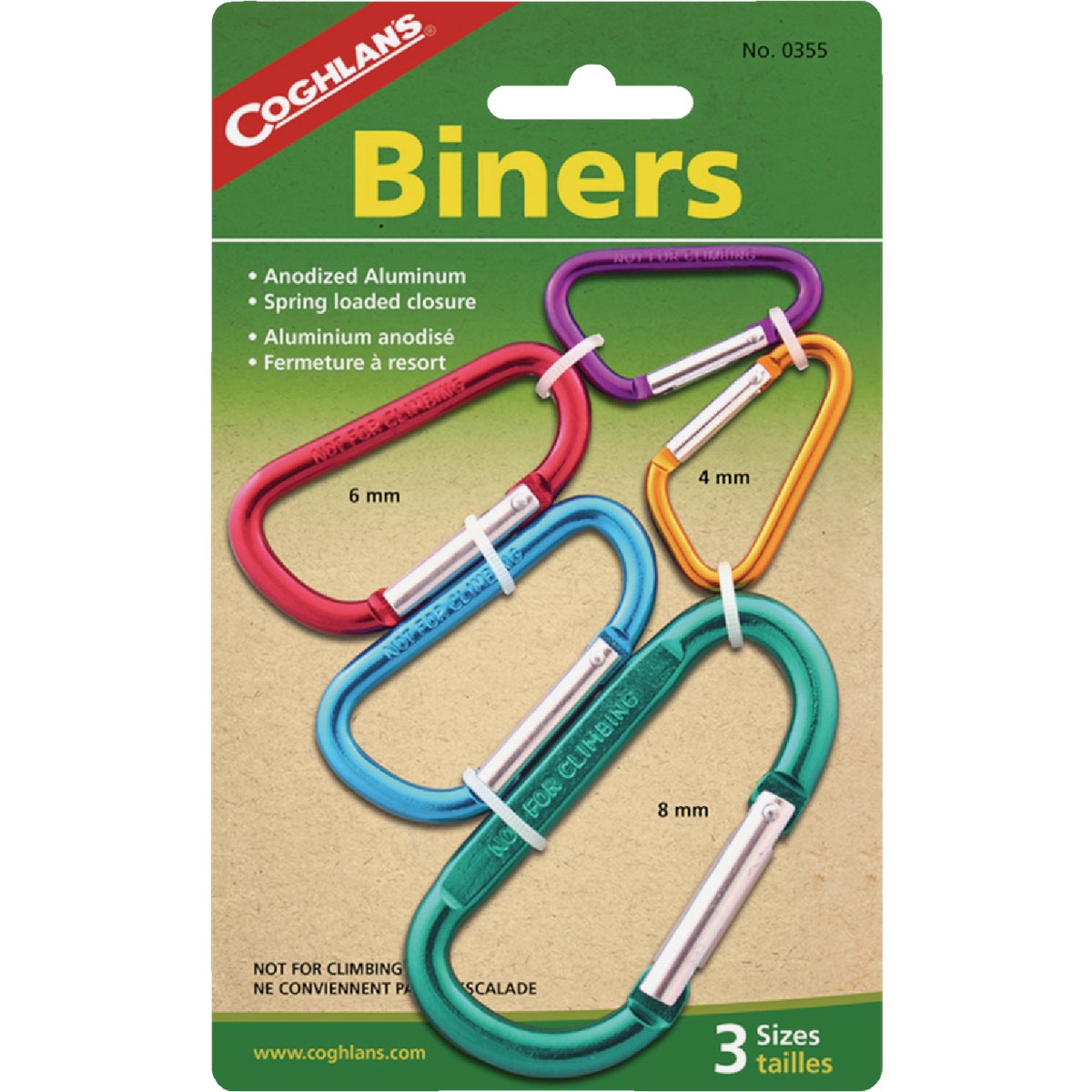 Coghlan's 56389003552 carabiners - View #2