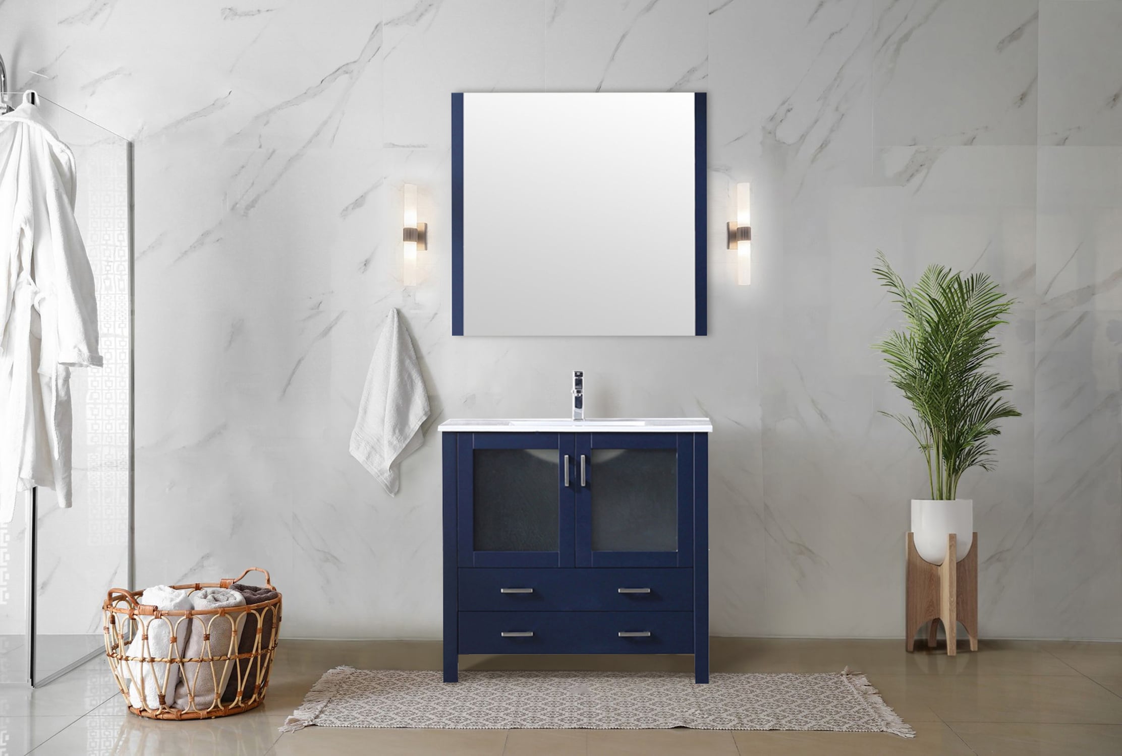 Lexora LV341836SEESM34 Bath-Vanity-Combo - View #7