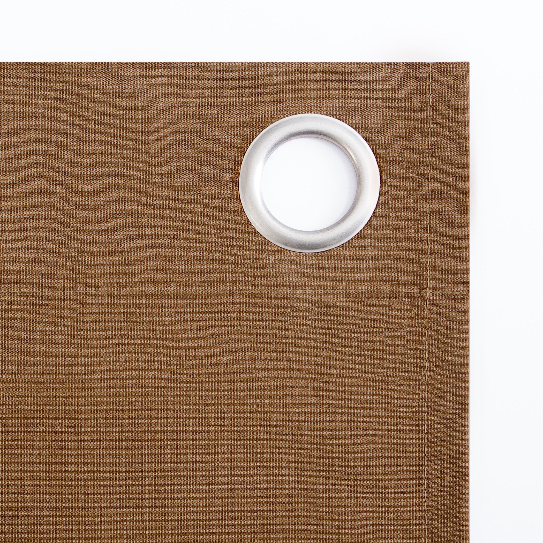 Pecan Thermal Insulated Blackout Grommet Curtain Panel