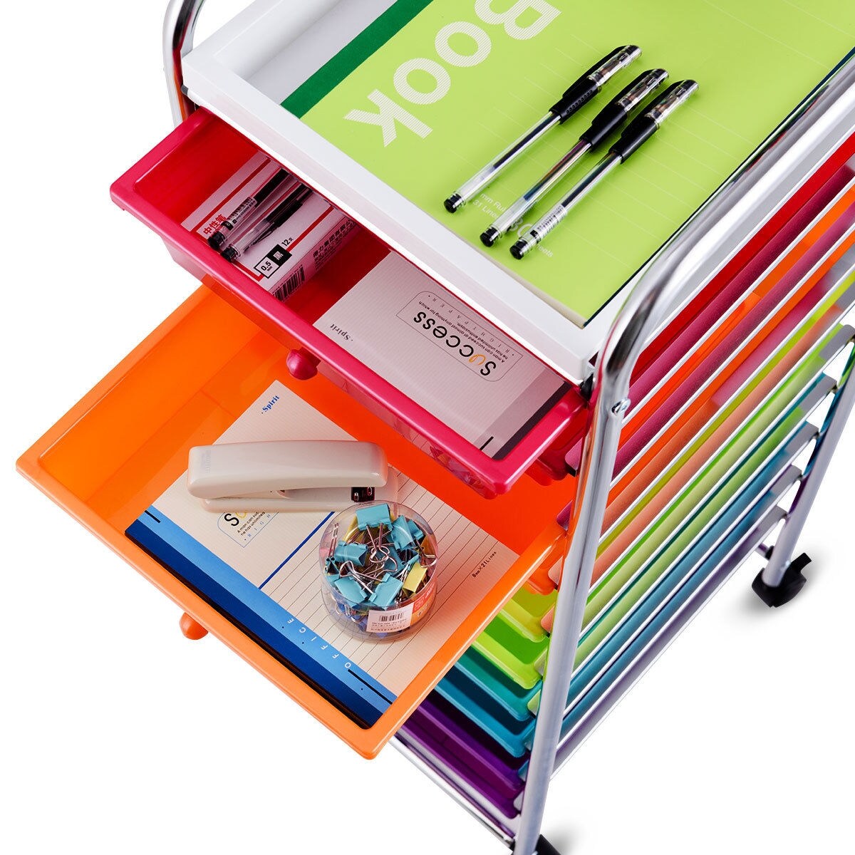 Slickblue D-CO-69095WH Office-Carts - View #5