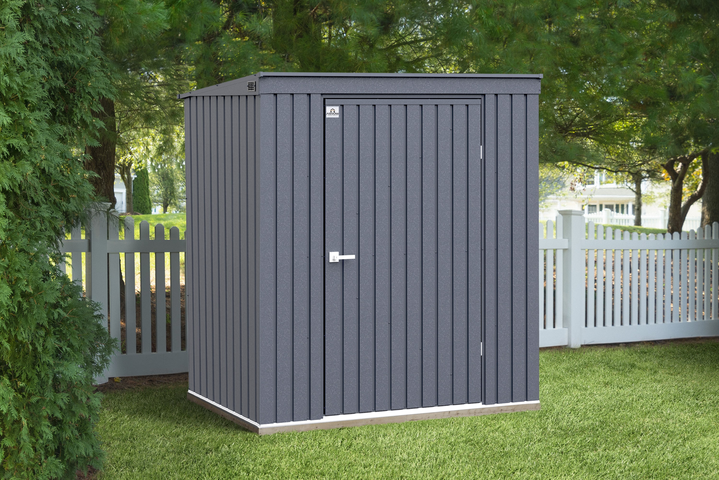 Arrow EP64AN 6-ft x 4-ft Elite Galvanized steel Storage Shed