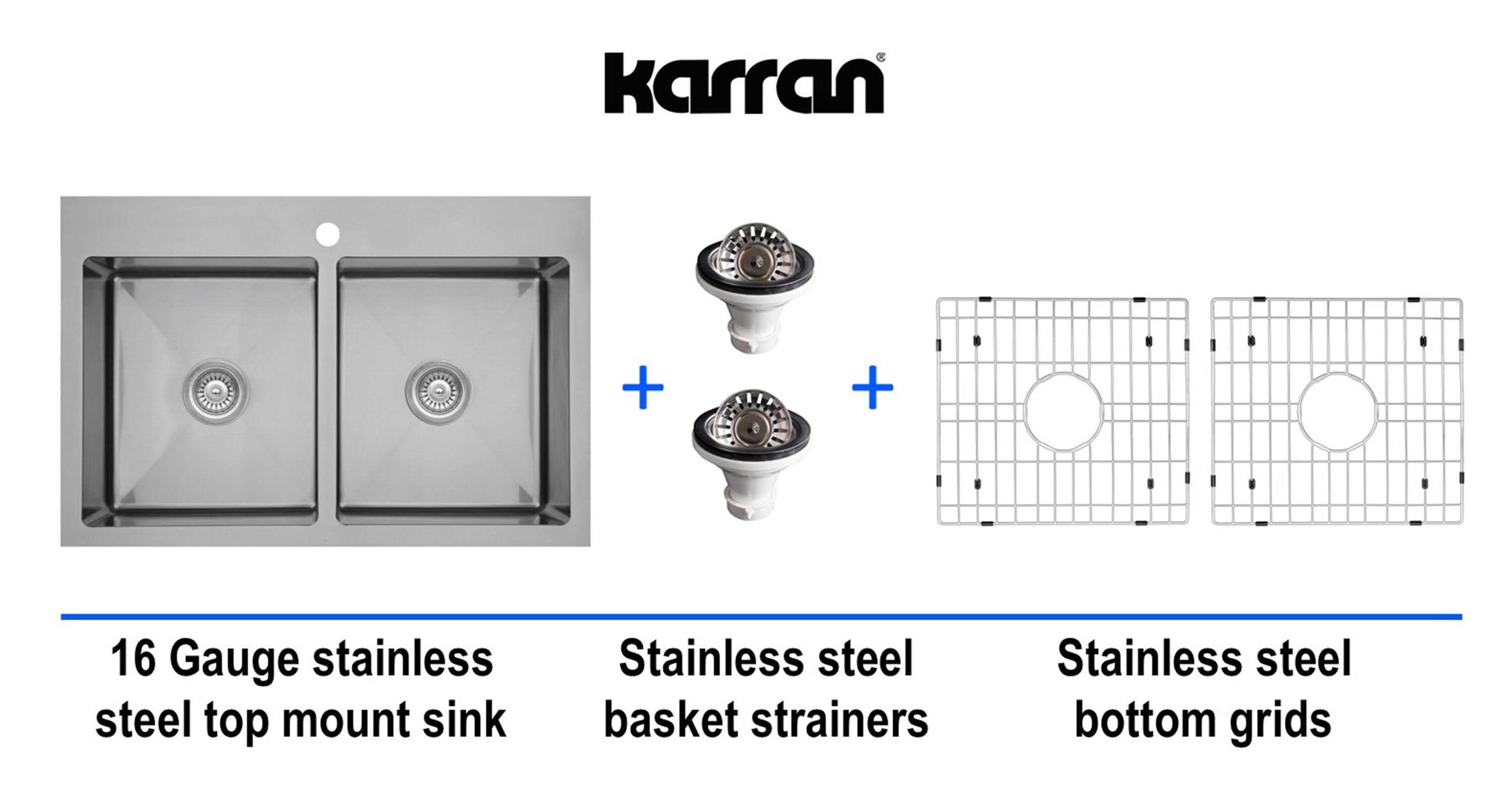 Karran EL-35-PK1 Kitchen-Sinks - View #8