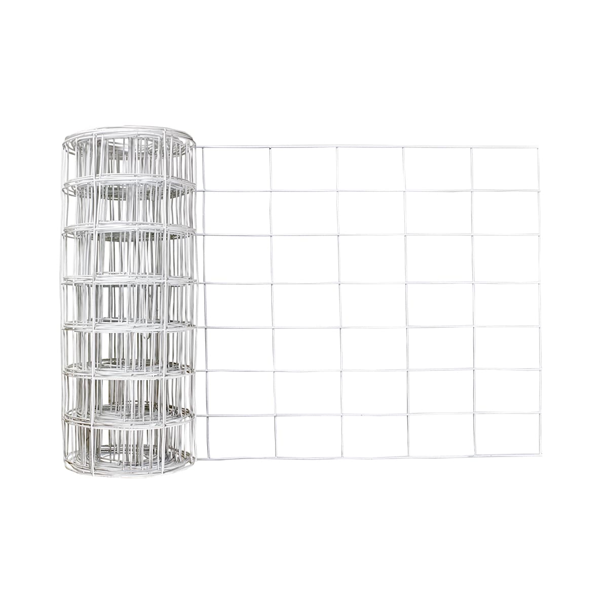 GARDEN CRAFT 361425S 0.12-in x 300-in x 14-in White Metal Steel Border fencing