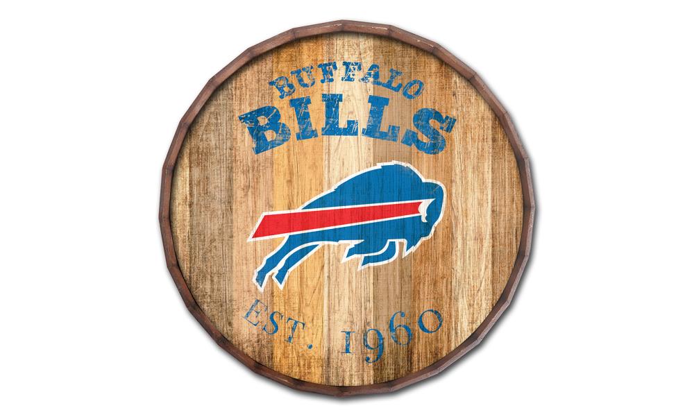 Nfl Buffalo Bills Fan Creations 24 Slogan Wood Sign : Target