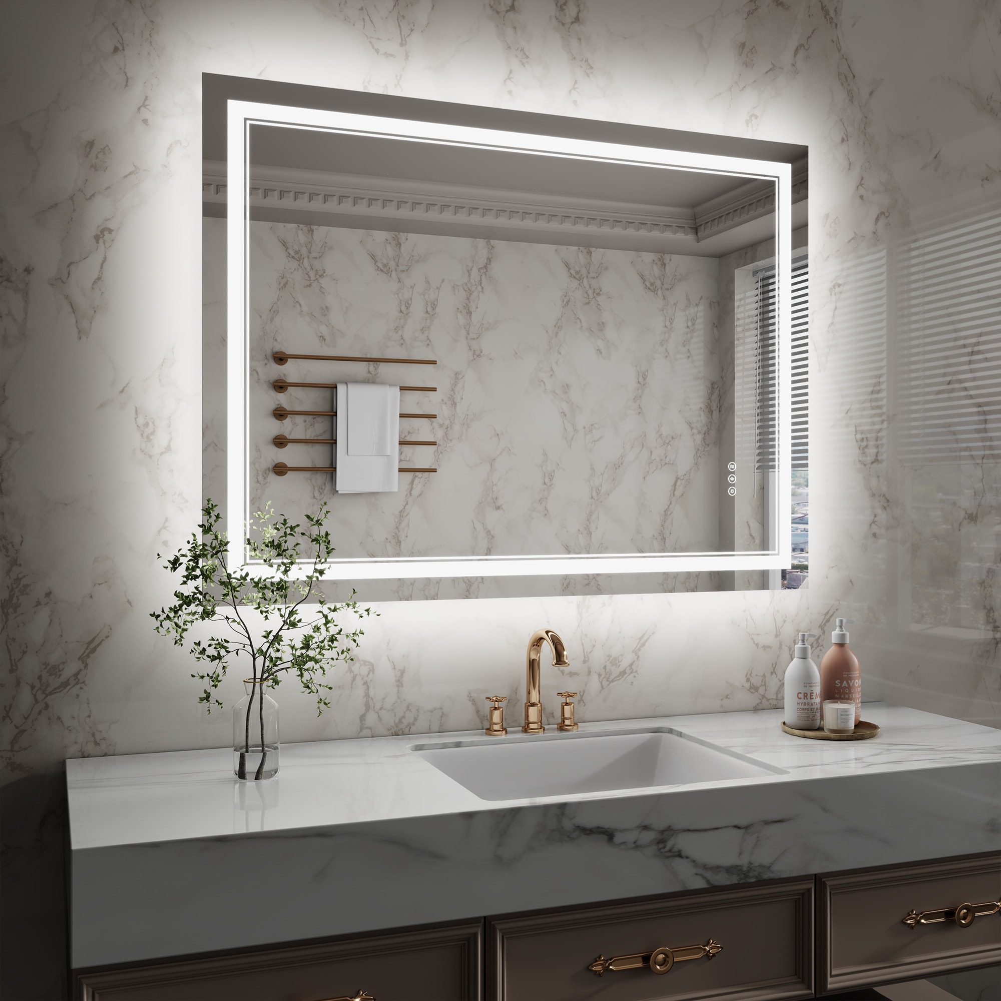 ExBrite TFBM3648 Framed-Bath-Mirrors - View #15