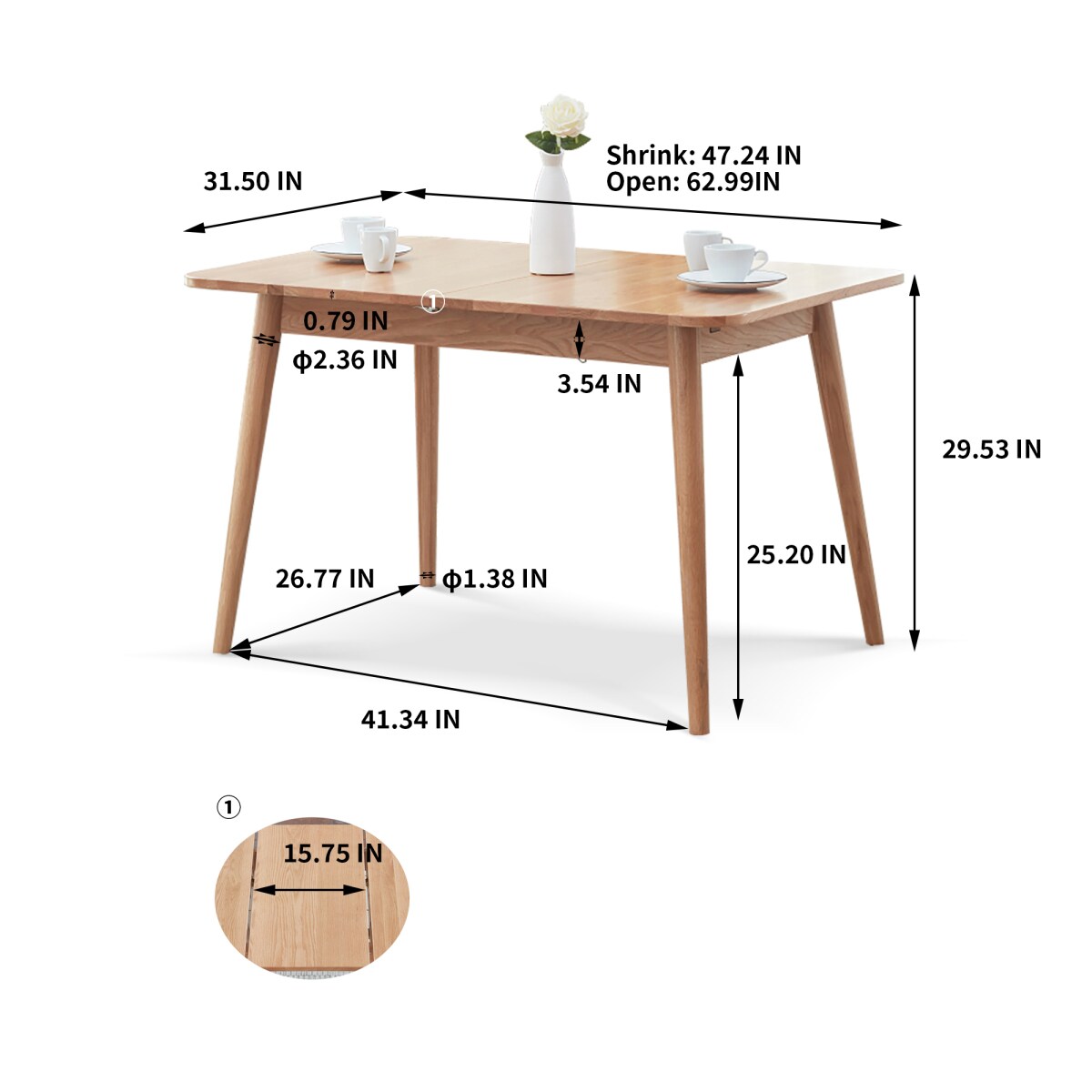 Streamdale Furniture W128367492 Dining-Tables - View #13