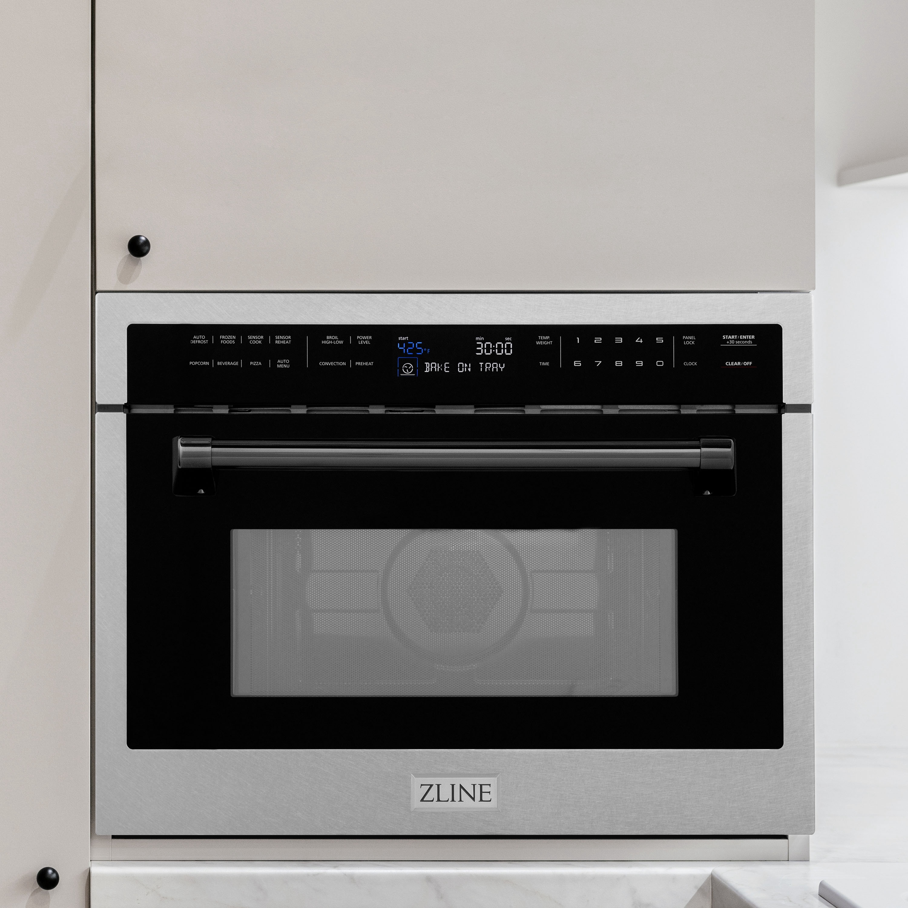 ZLINE KITCHEN & BATH MWOZ-24-SS-MB m050359 - View #2