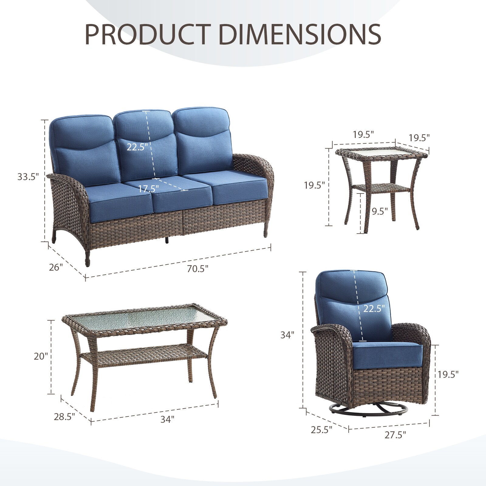 Rilyson FSGYY112807 Patio-Conversation-Sets - View #10