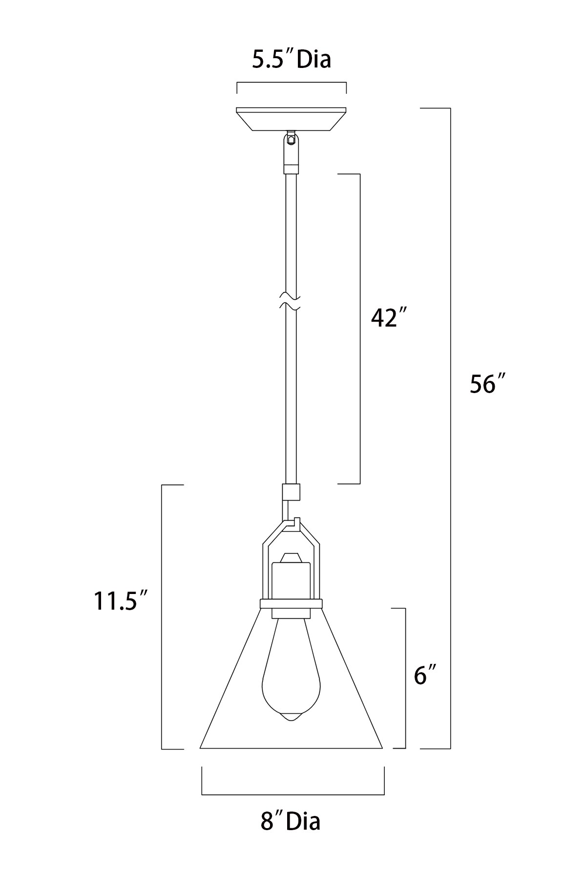Edvivi EPJ4705BK Pendant-Lights - View #12