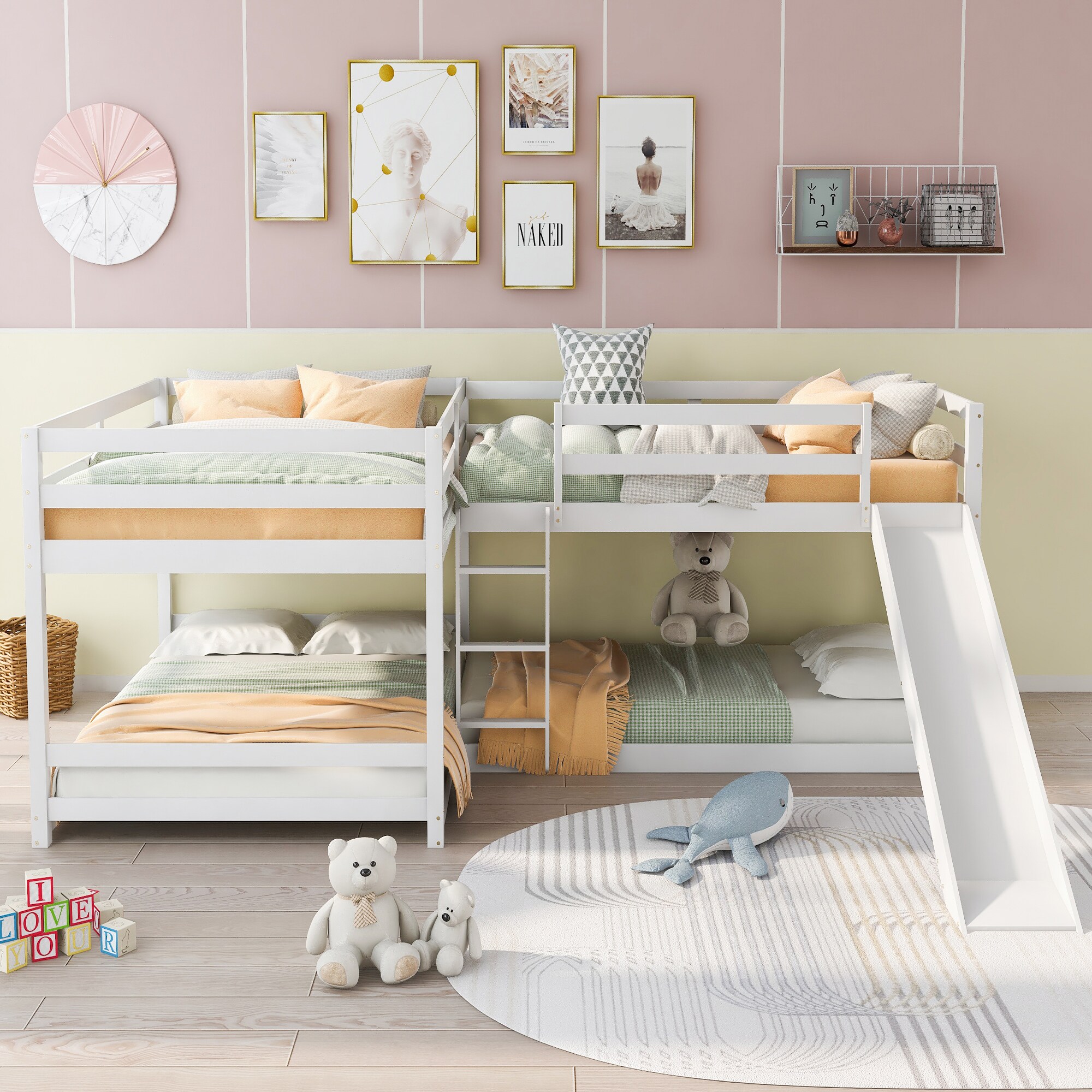 Qualler BEW0404K Bunk-Beds - View #2