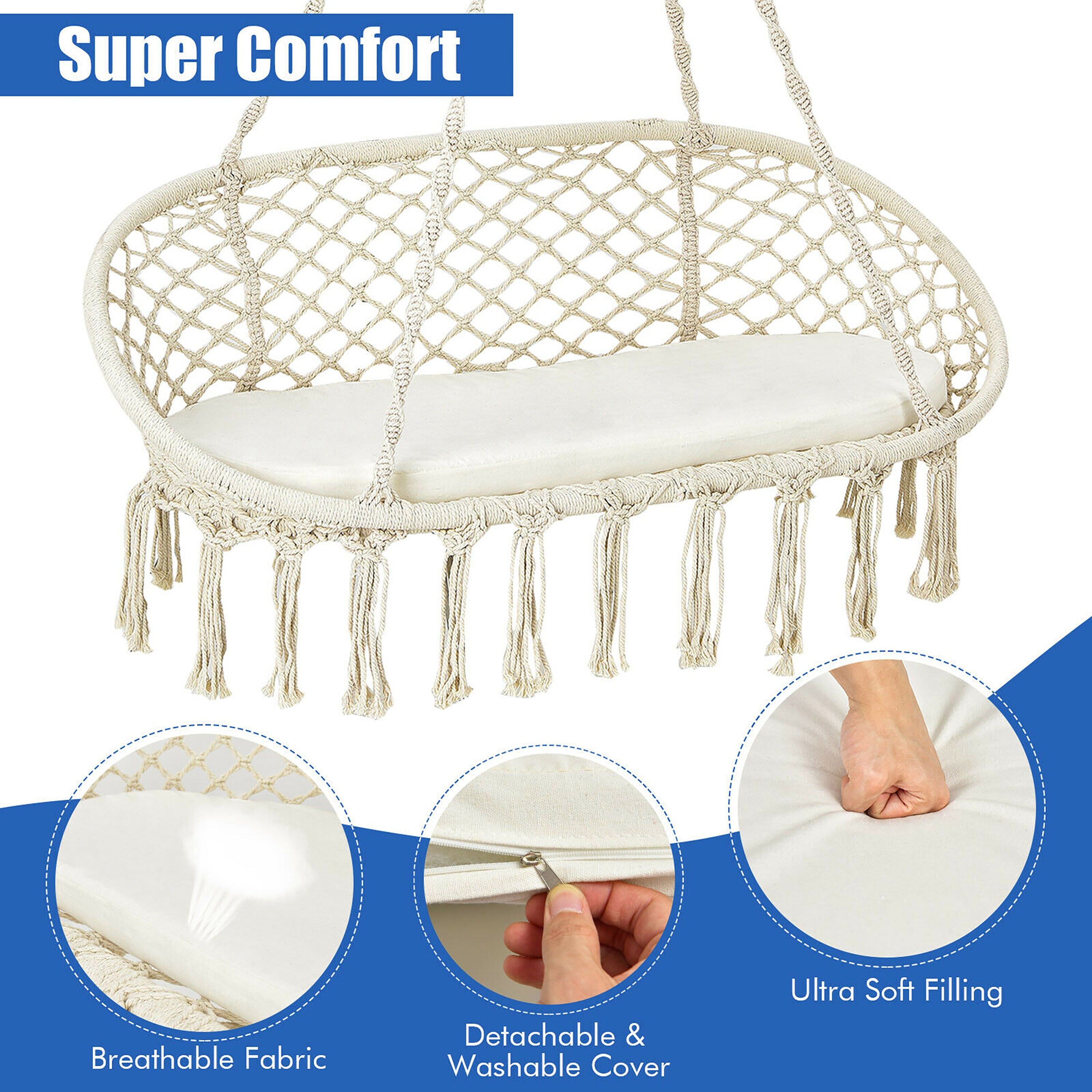 Costway JV10337 Playset-Swings - View #3