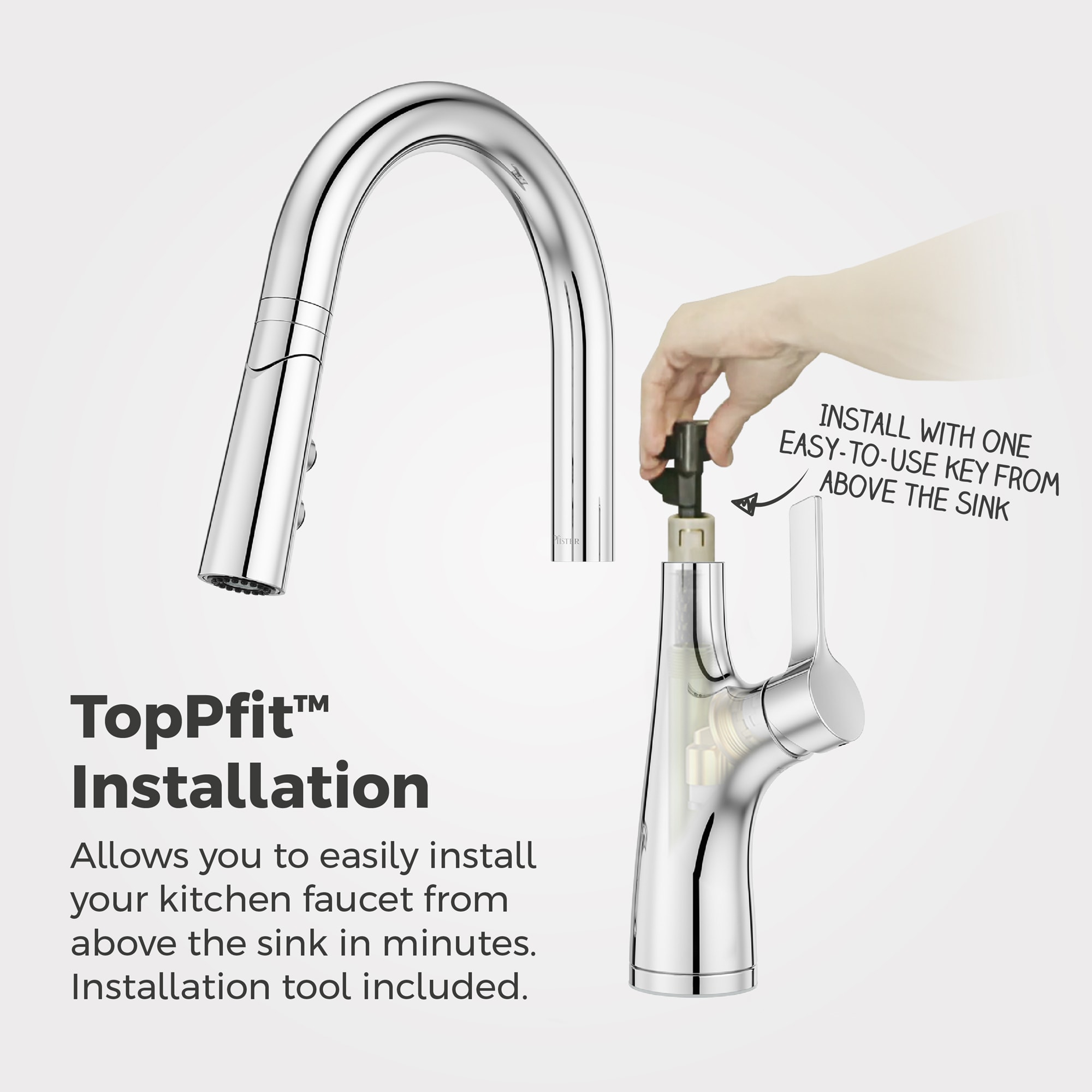 Pfister F-529-7CLOC Kitchen-Faucets - View #6