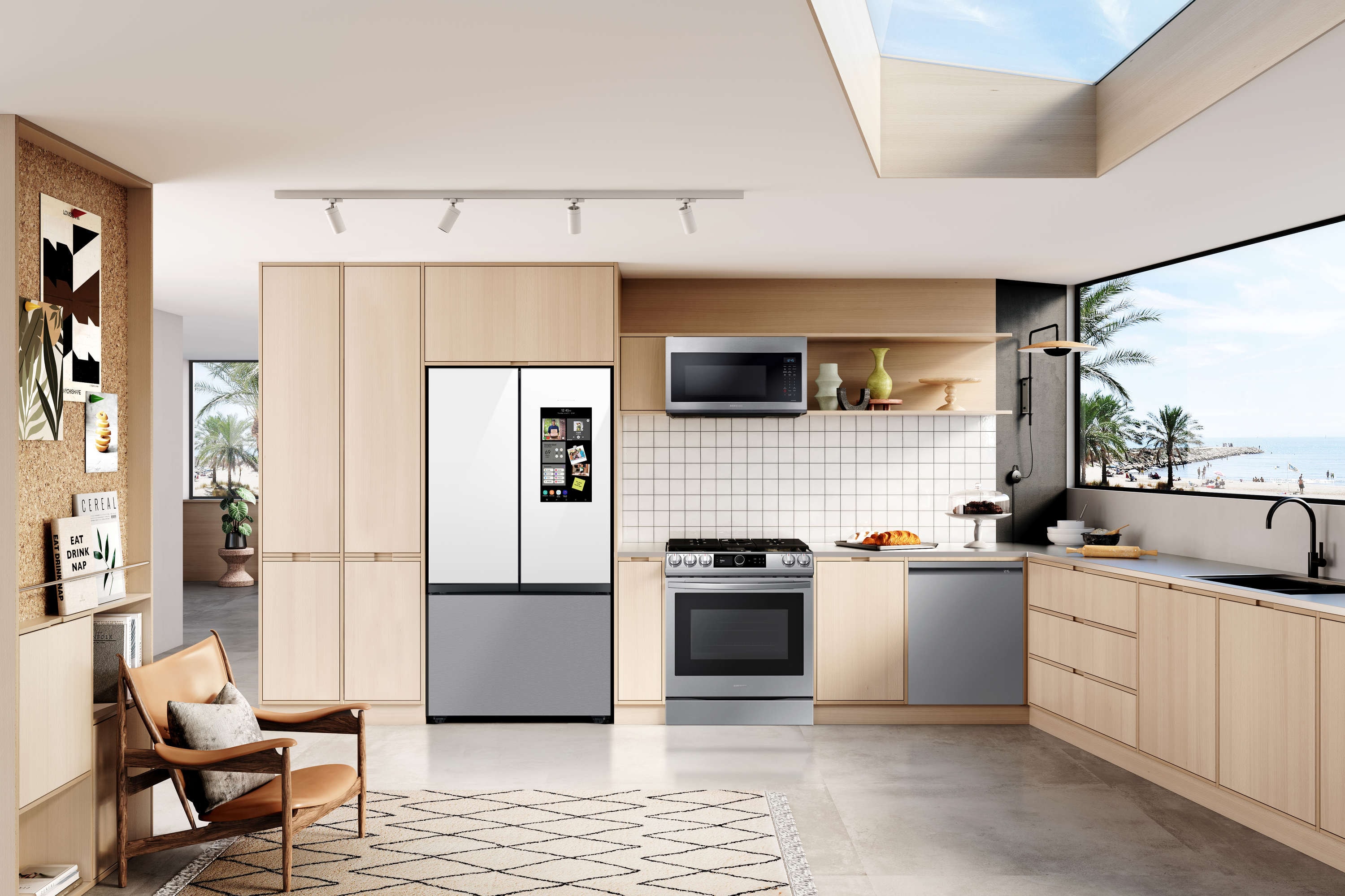 The Samsung Cube Refrigerator Series Stacks in Style