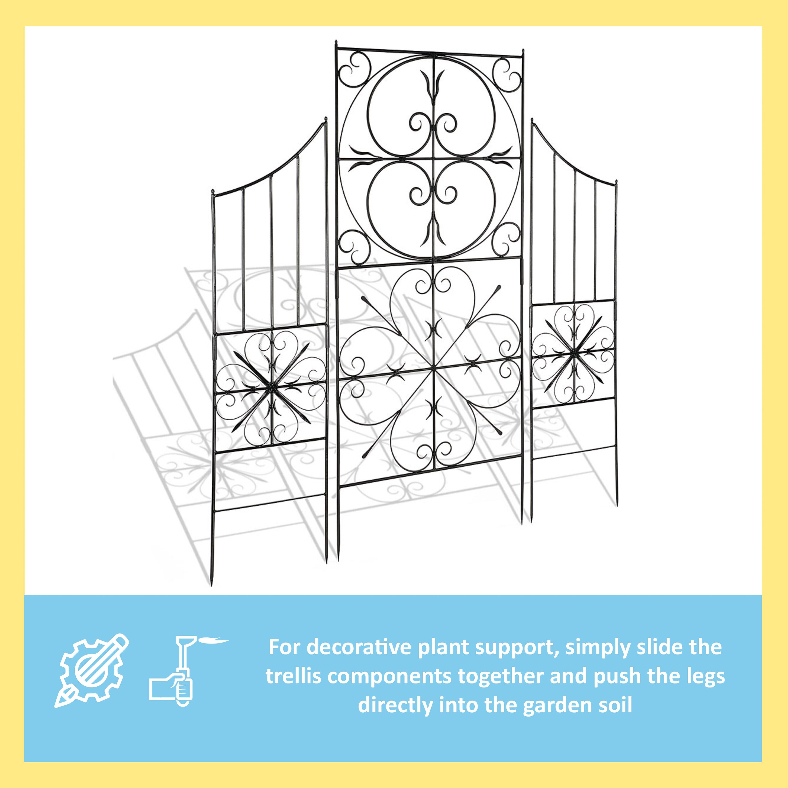 ACHLA Designs VFT-22 Garden-Trellis - View #5