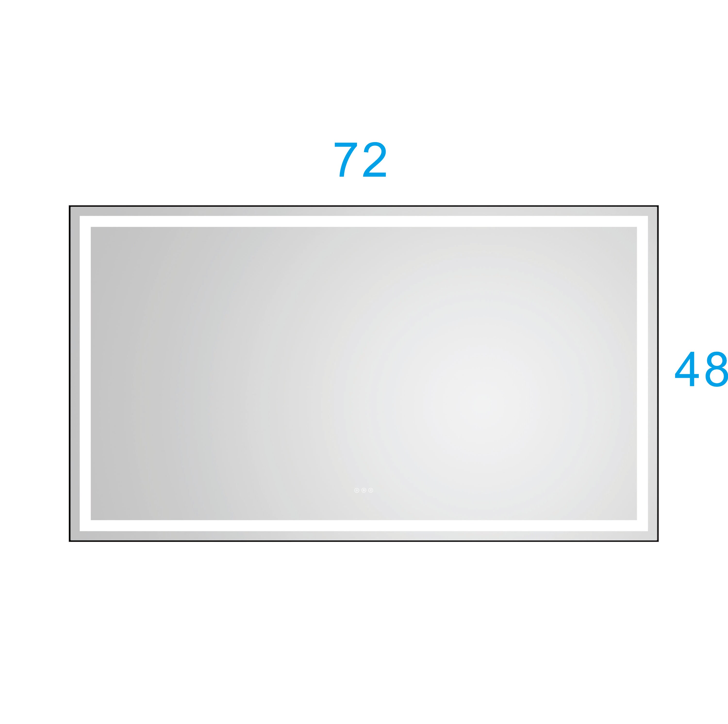 Vacolite KP-972-1HB Framed-Bath-Mirrors - View #3