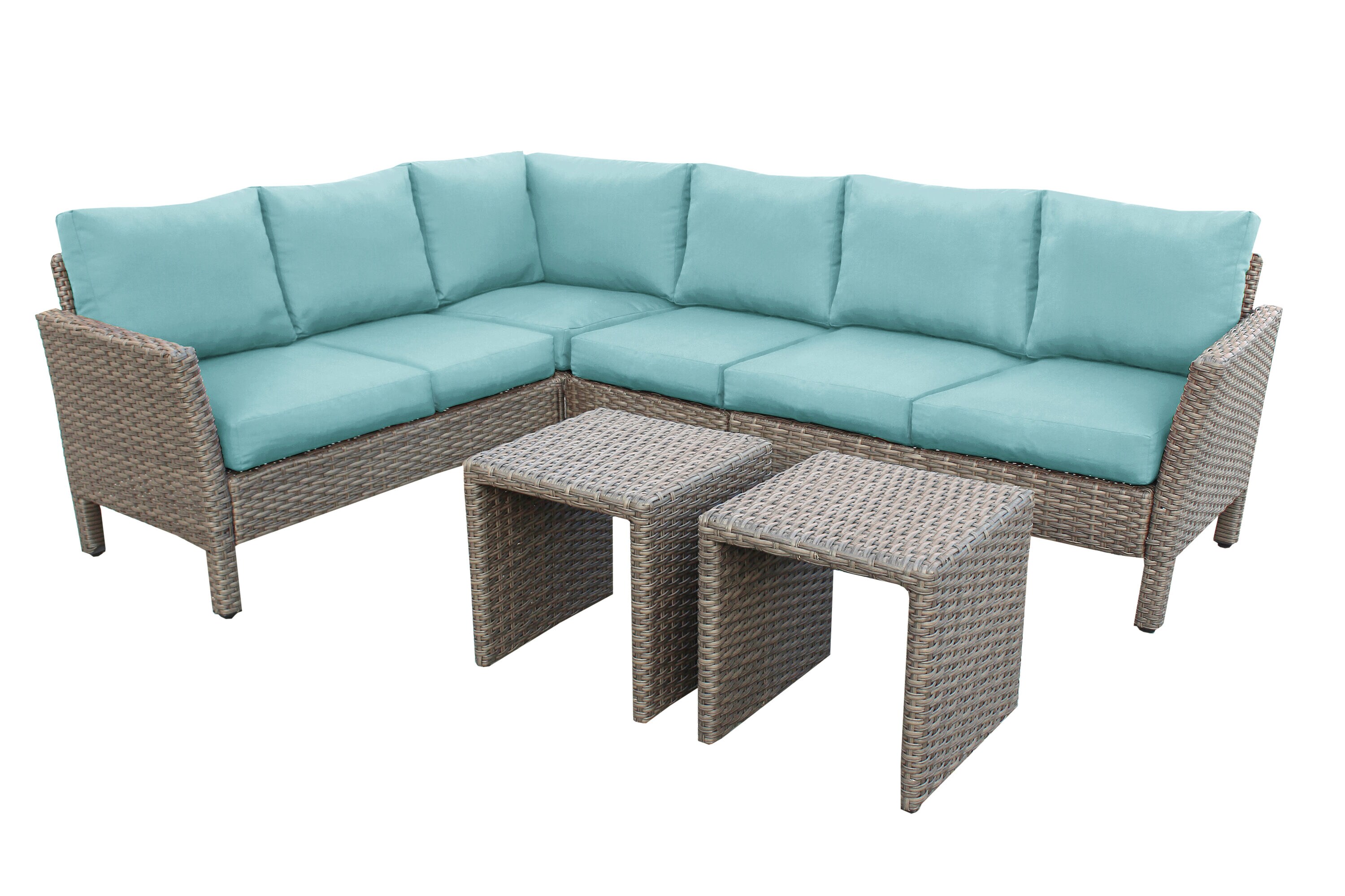 Leisure Made 768943-BLU Patio-Sofas-Daybeds - View #6