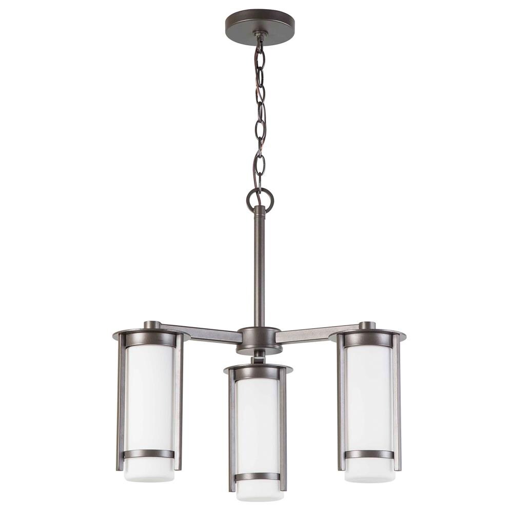 EGLO 203115A Truxton 3-Light Gray Transitional Chandelier
