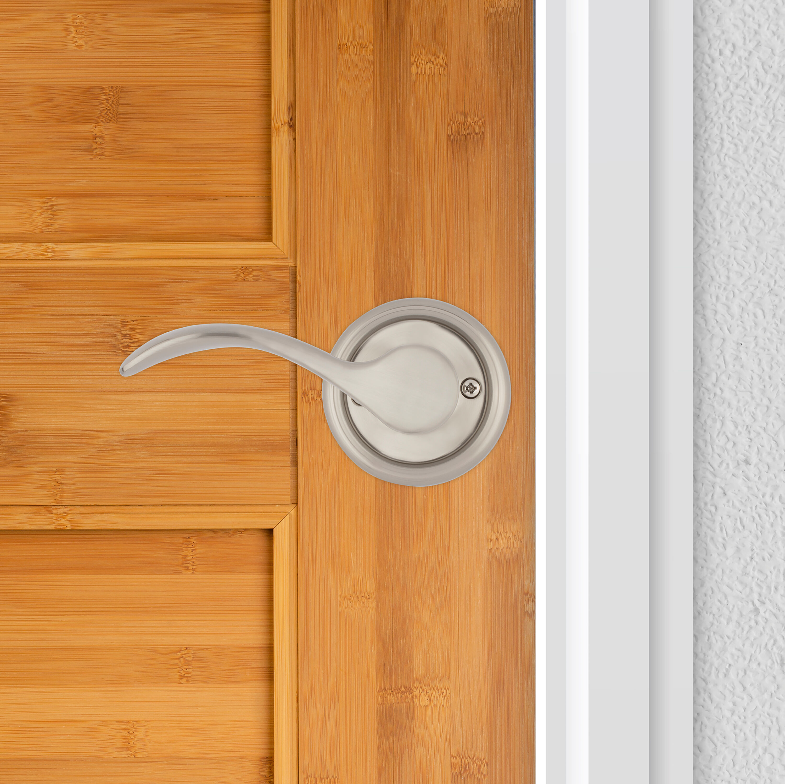 Baldwin Prestige Tobin Slate Right-Hand ed Interior/Exterior Dummy Door  Handle in the Door Handles department at