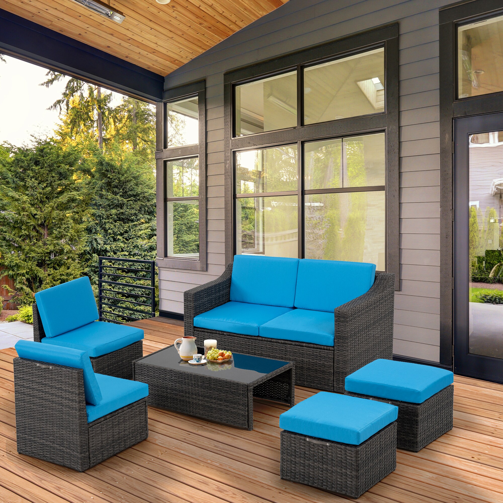  EL-SF6-GT-WL3 Patio-Sofas-Daybeds - View #5