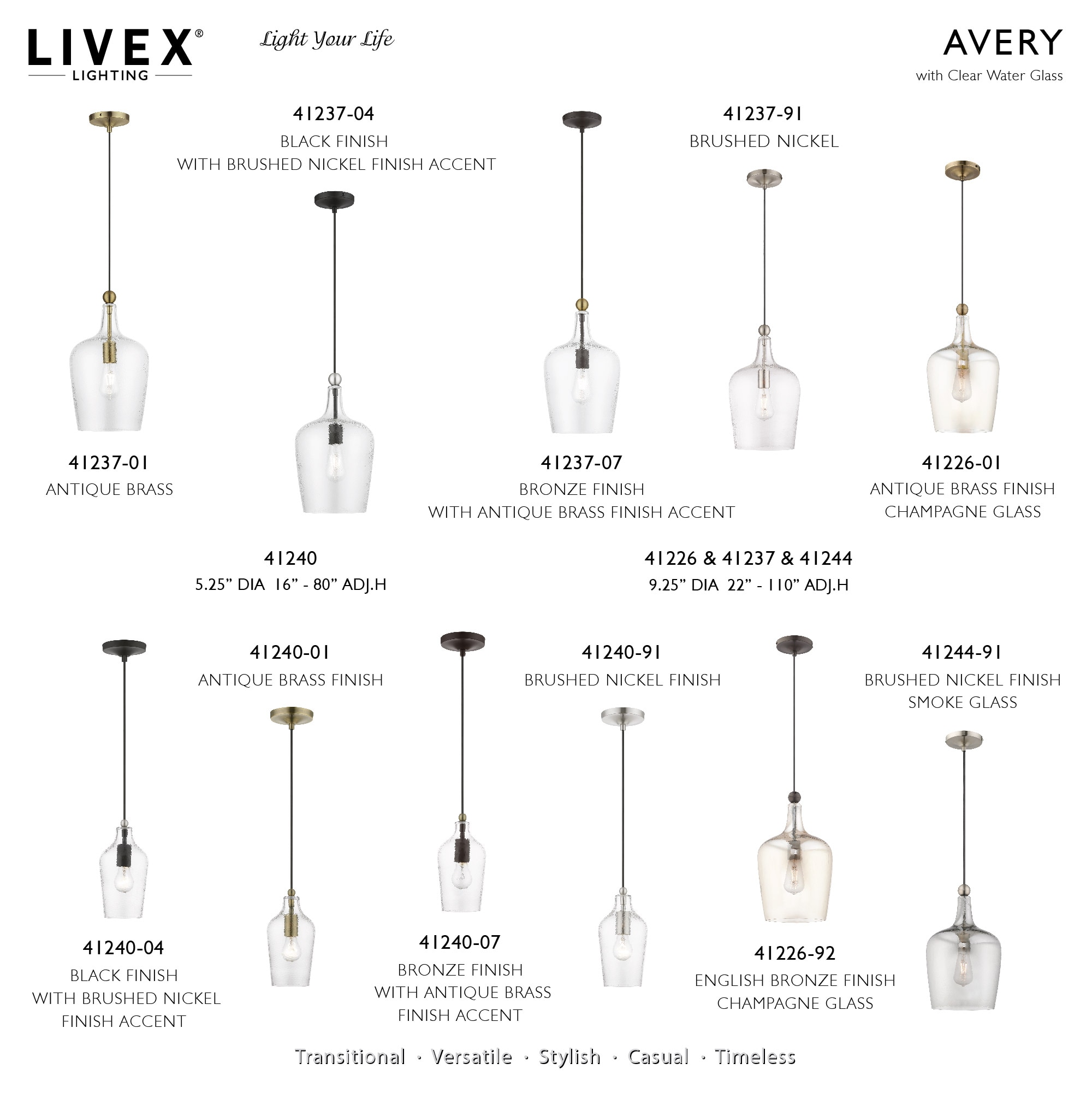 Livex Lighting 41237-04 Pendant-Lights - View #10