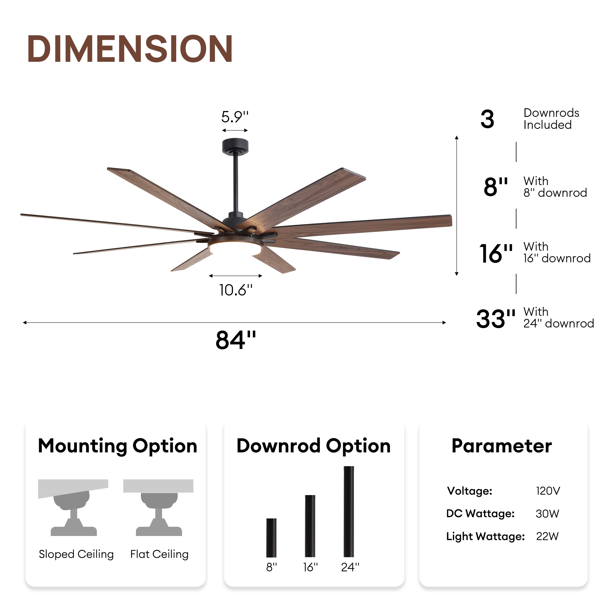 SILJOY WY-014D-84-01 Ceiling-Fans - View #13