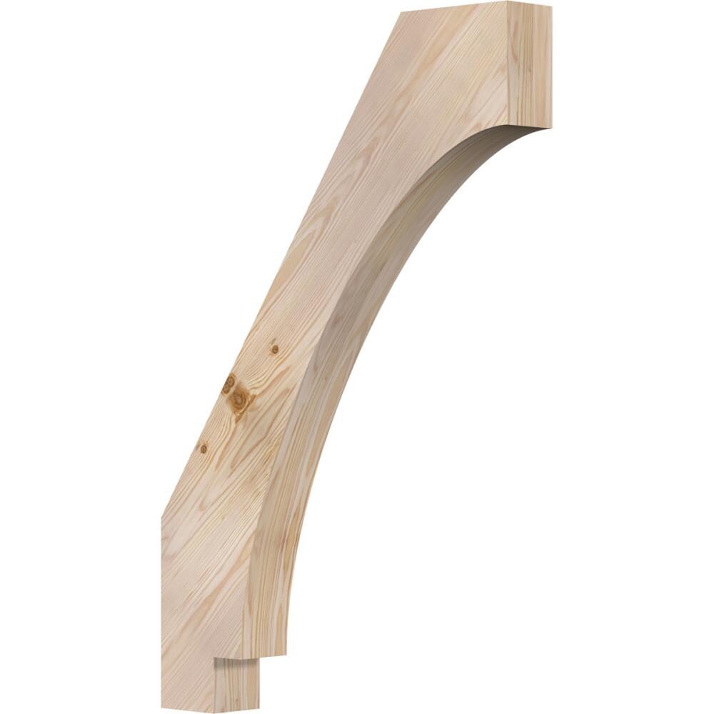 Ekena Millwork BRC04X24X36IMP00SDF 3-1/2-in x 24-in x 36-in Douglas Fir Unfinished Wood Imperial Smooth Knee Brace
