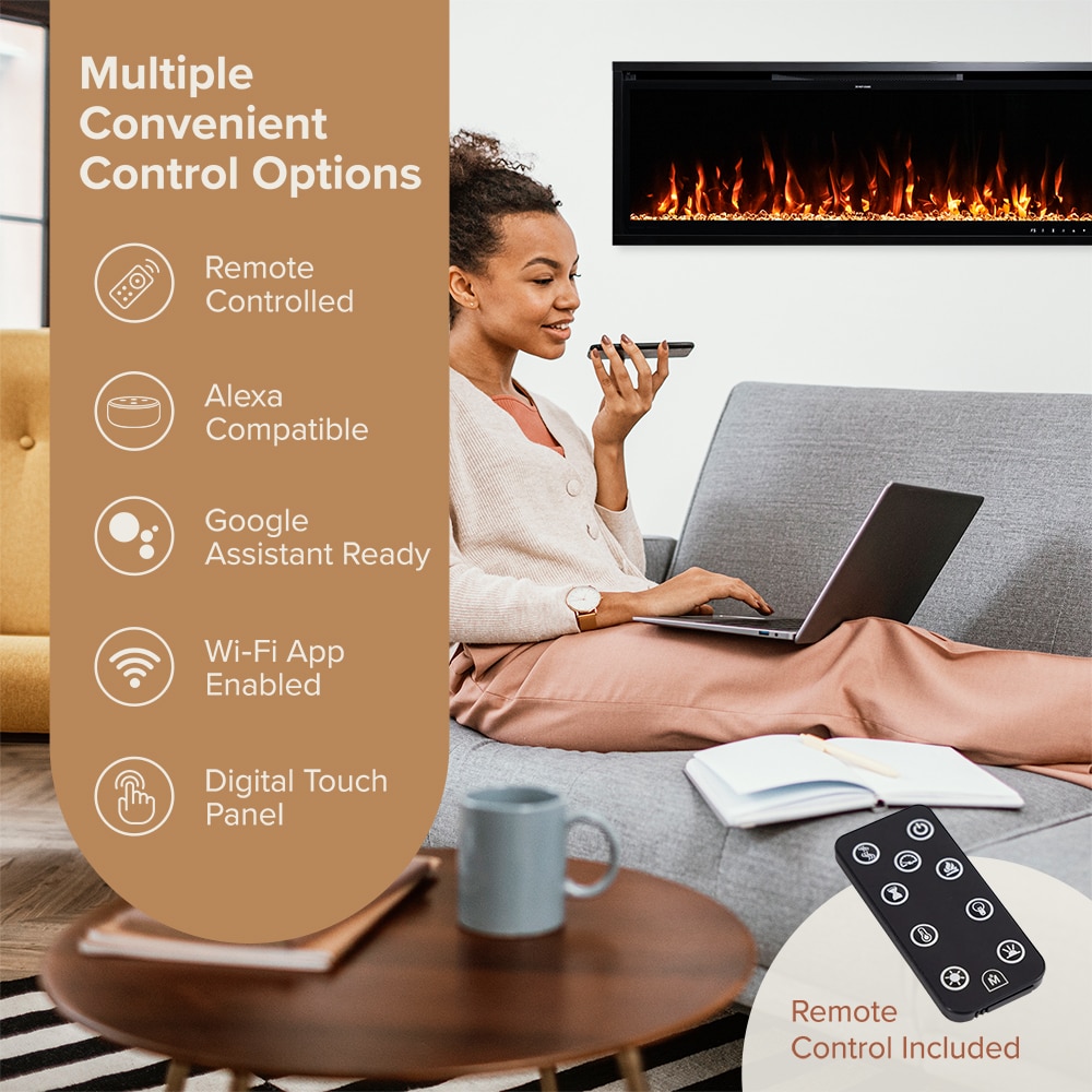 Modern Ember ME-AER60-SLIM Electric-Fireplaces - View #3