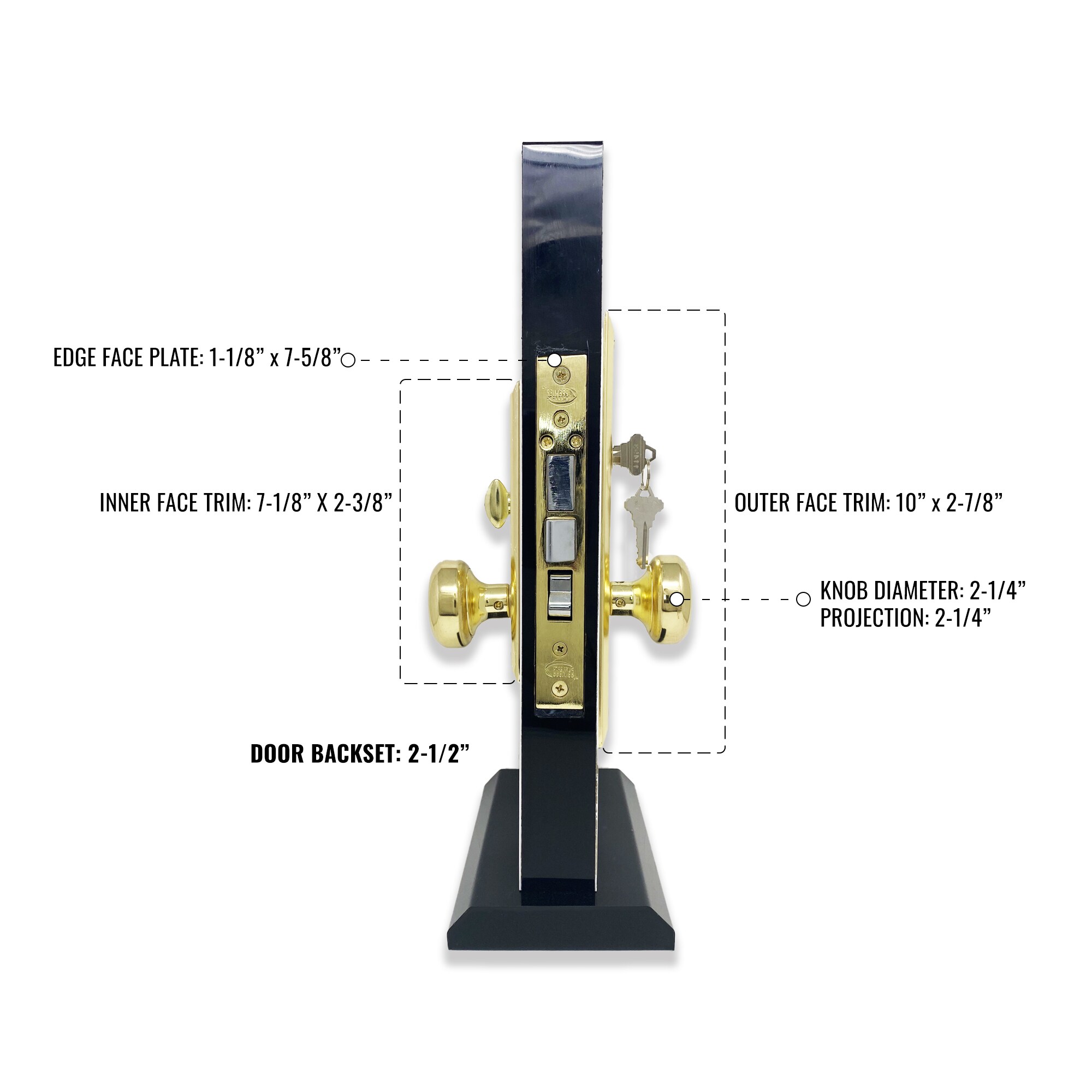 Premier Lock MR01N Door-Knobs - View #8