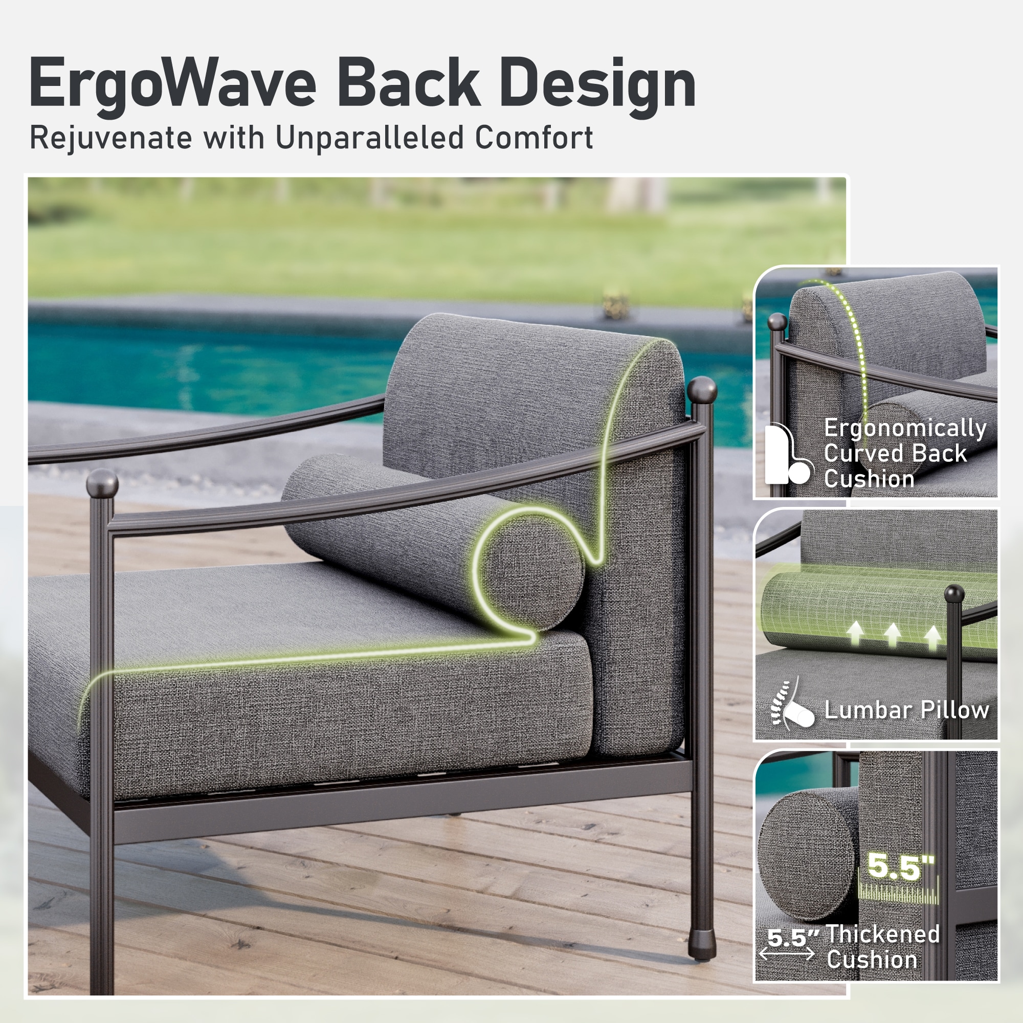 Sunshine Valley CR008-2-7 Patio-Conversation-Sets - View #5