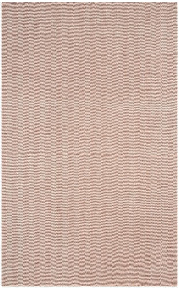 Safavieh MRB721C-5 Marbella Christiane 5 x 8 (ft) Loomed Synthetic Red Rectangular Indoor Chevron Area rug