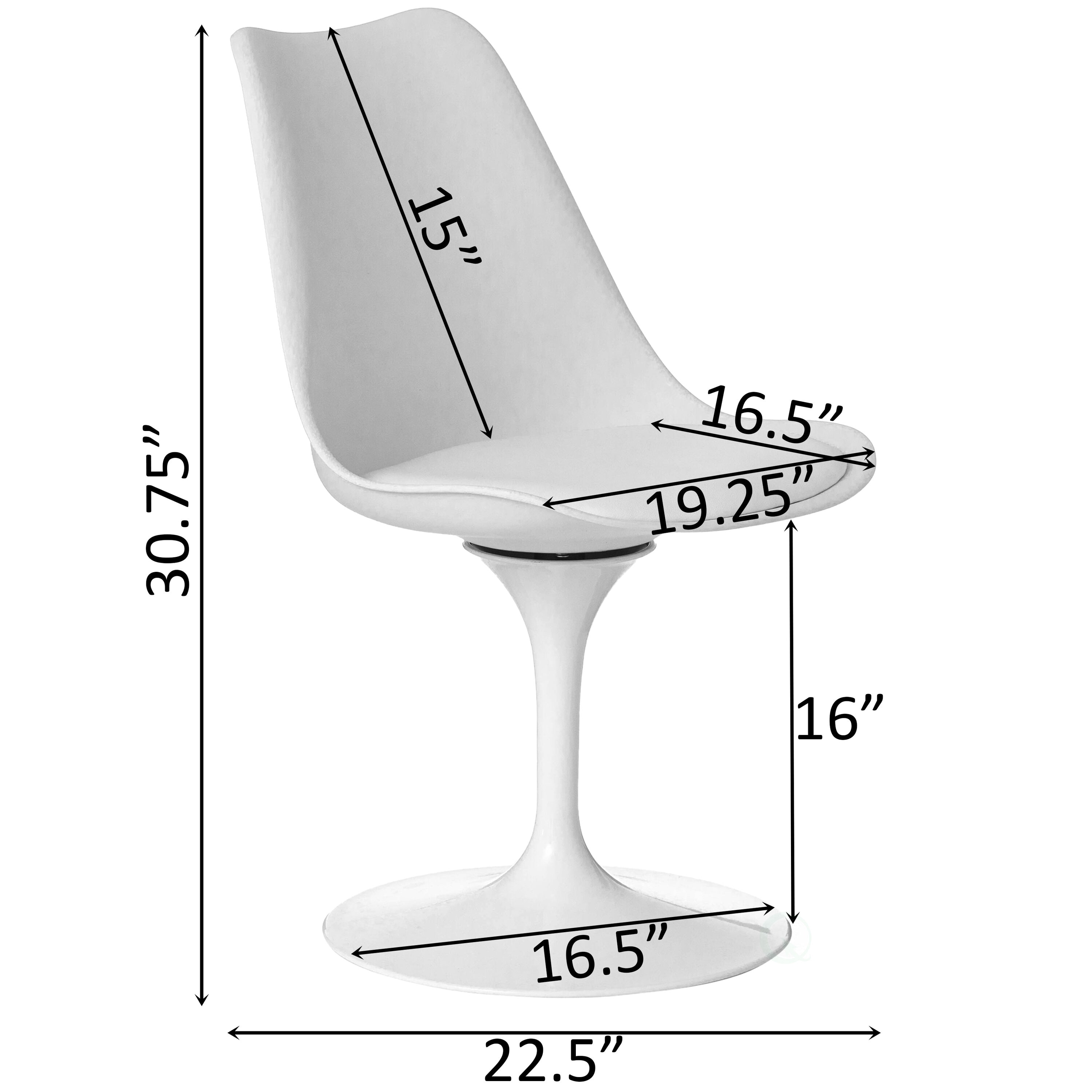FABULAXE QI004628.WT.2 chairs - View #6