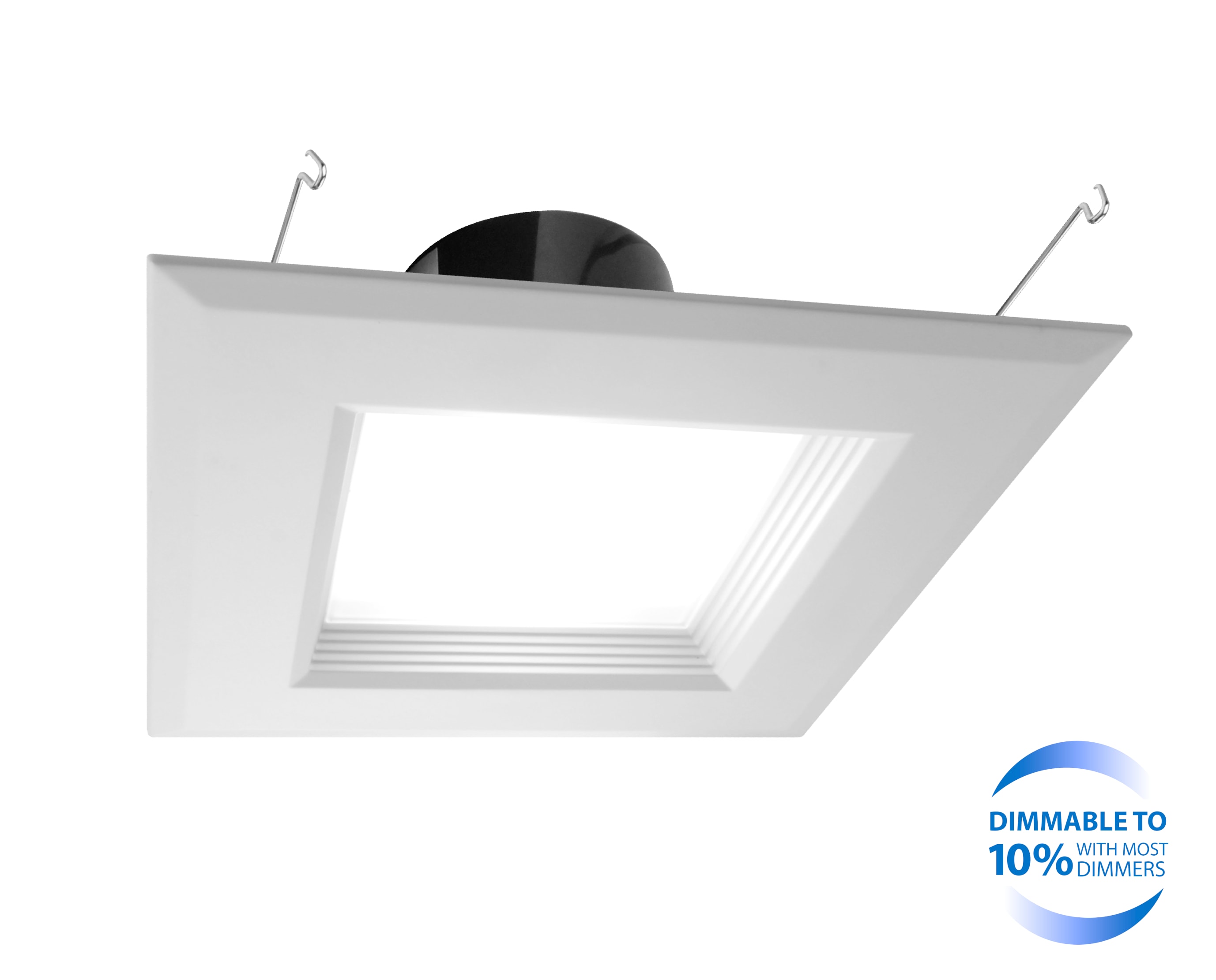 Nicor Lighting DQR6-10-120-2K-WH-BF Led-Retrofit-Downlight - View #2