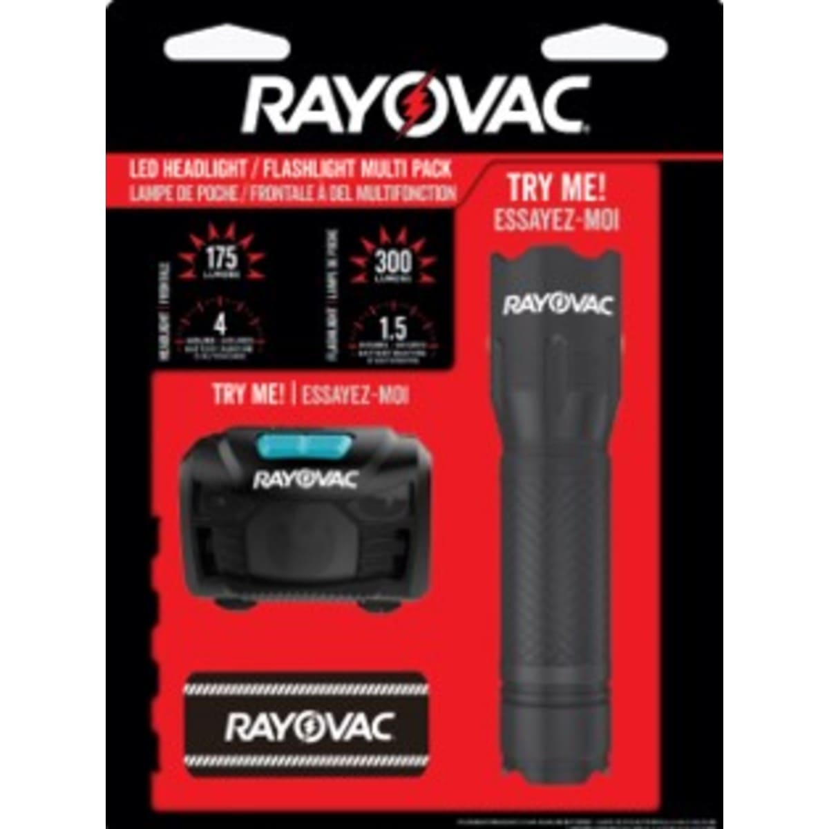Rayovac Workhorse 300-Lumen Modes LED Flashlight (AAA Battery Included)  in the Flashlights department at