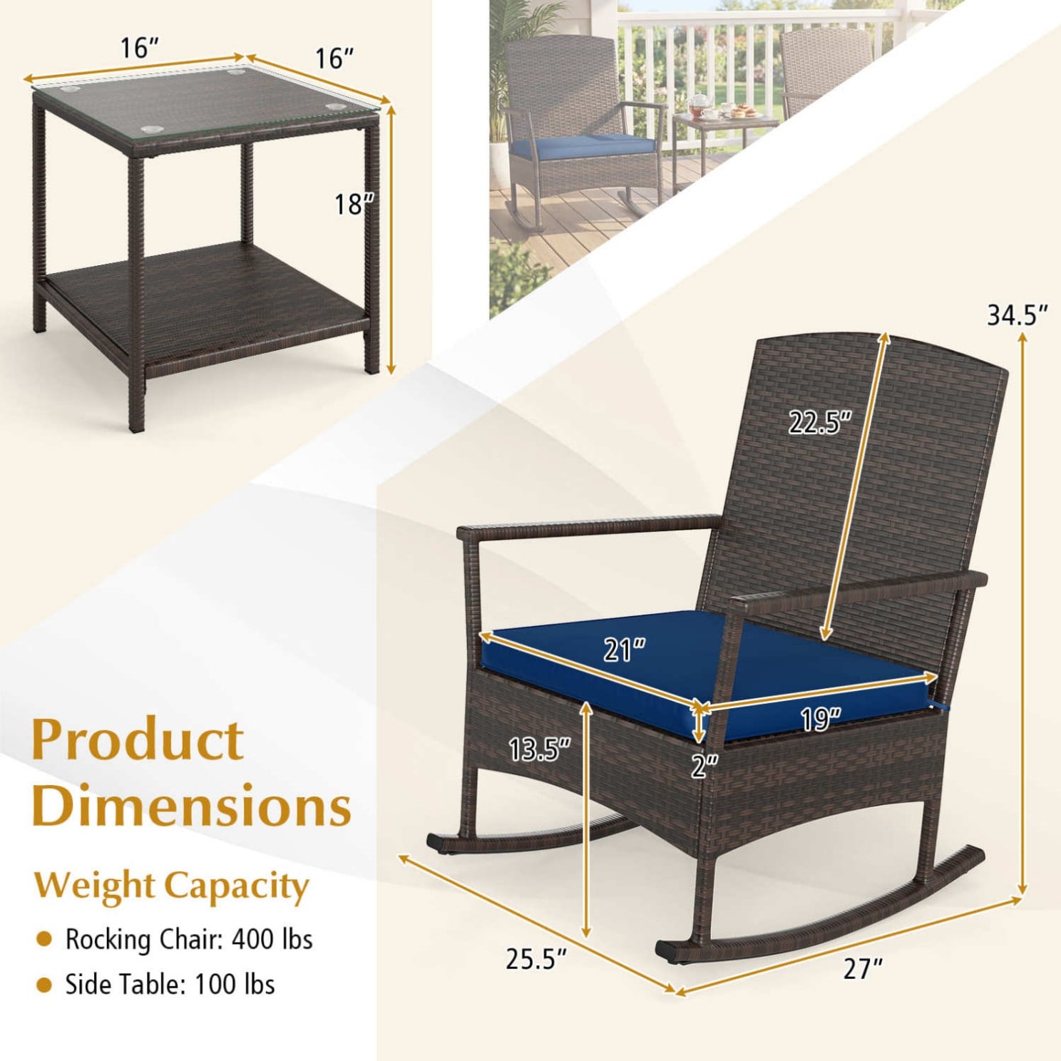 Poinic CWJ75578NY Patio-Conversation-Sets - View #3
