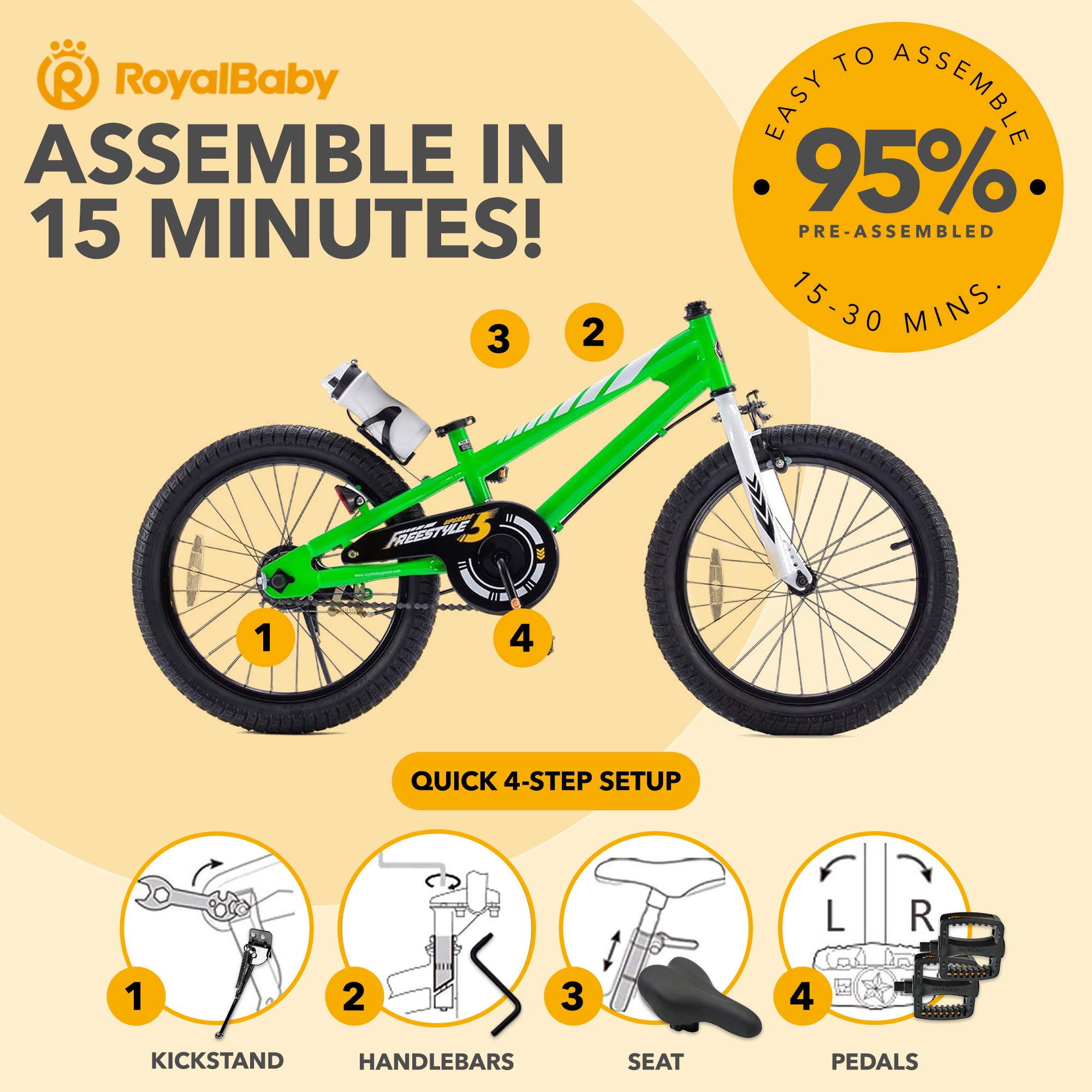 Royal Baby 388154 bikes - View #4