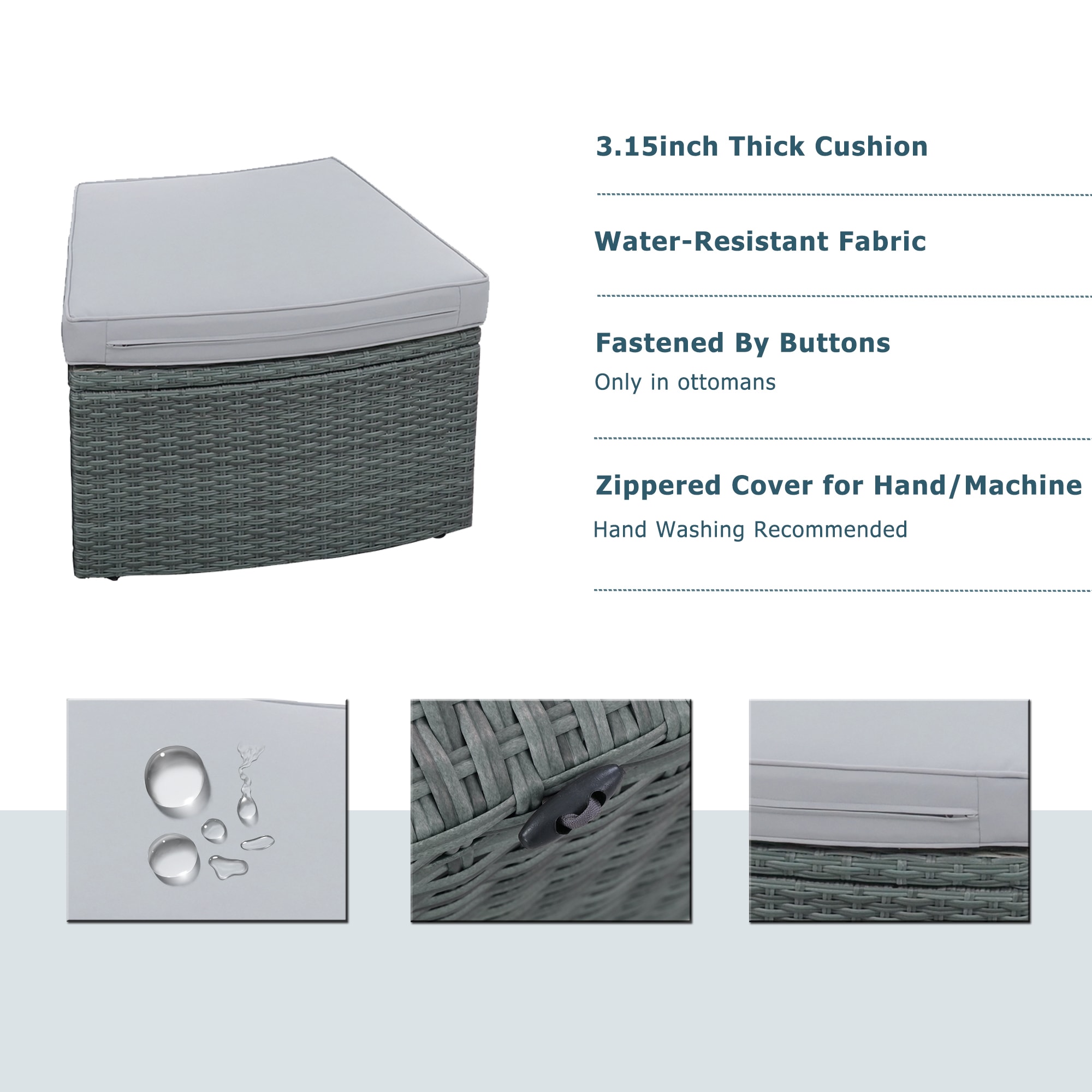 ModernLuxe L-SP100002AAE Patio-Conversation-Sets - View #6