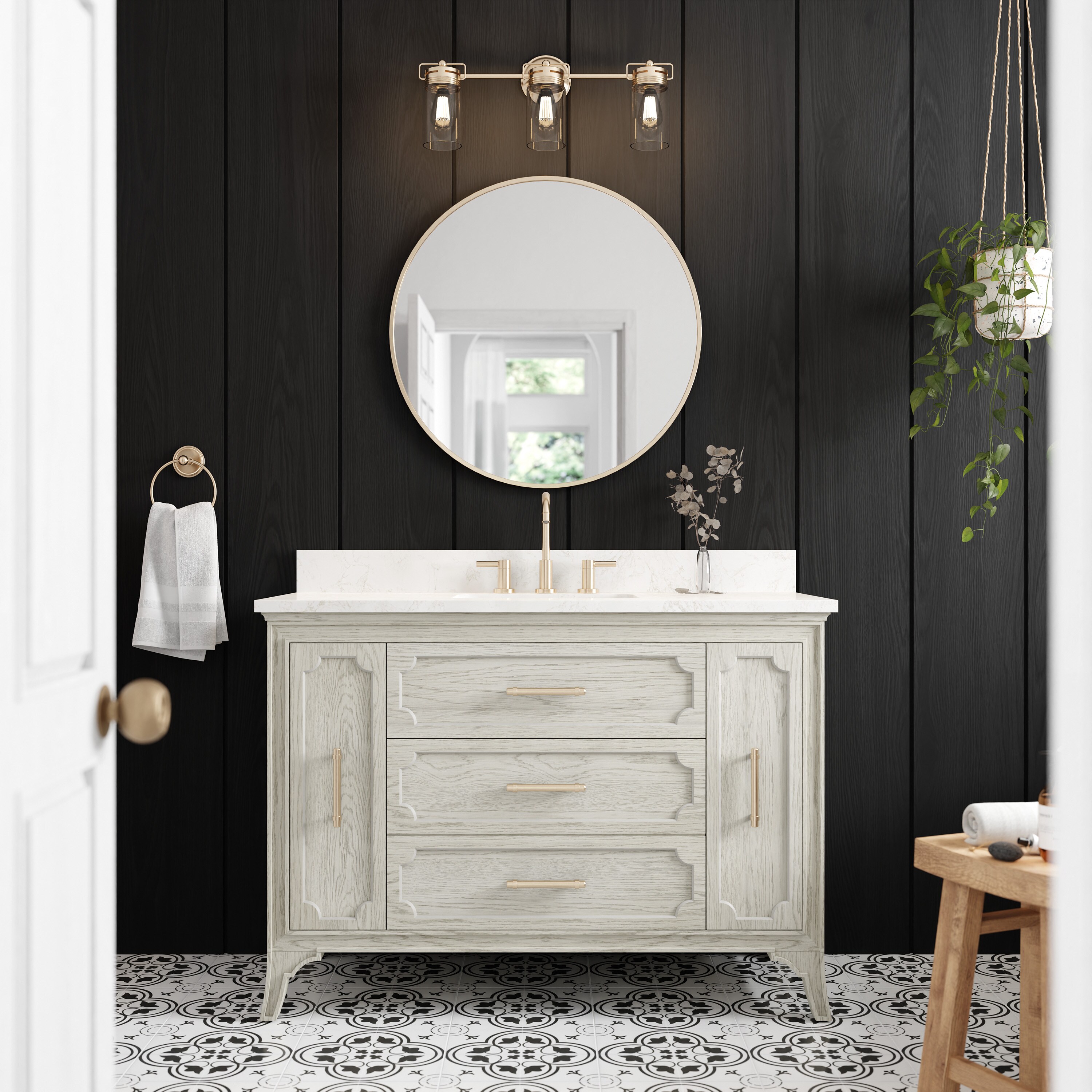 allen + roth 1605VA-48-279-926 Bath-Vanity-Combo - View #13