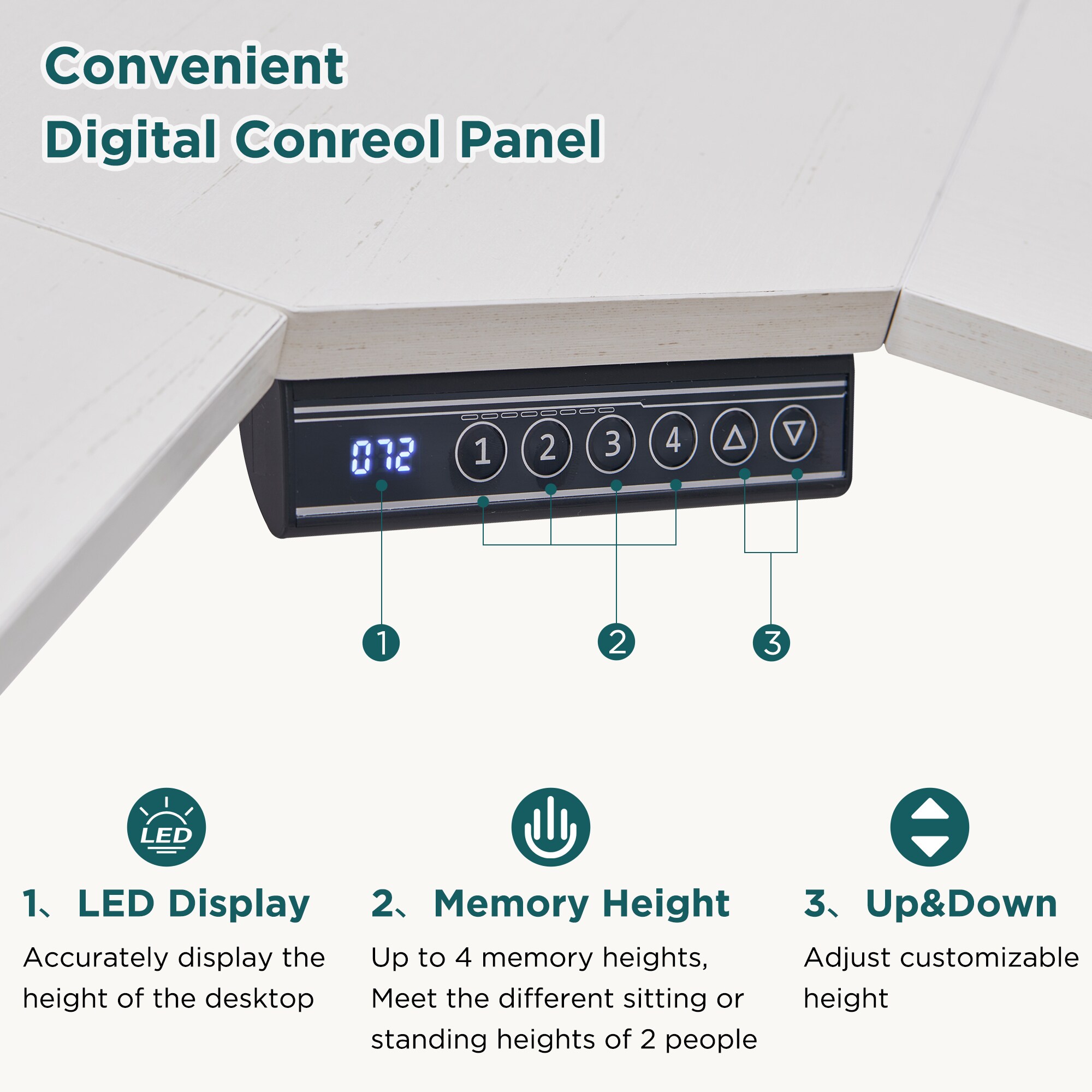 DecorUHome ELD60LS-DWT-PRO desks - View #8