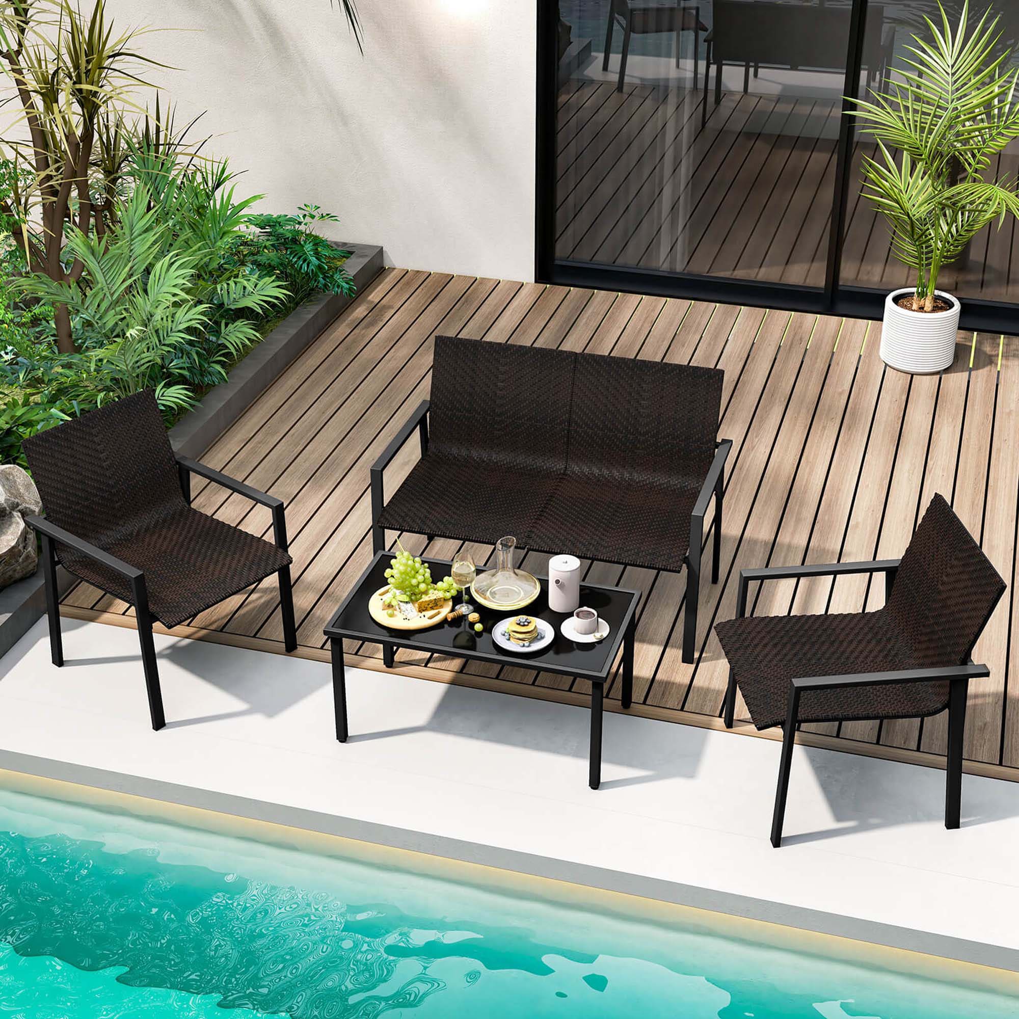 Costway HCST01798 Patio-Conversation-Sets - View #7