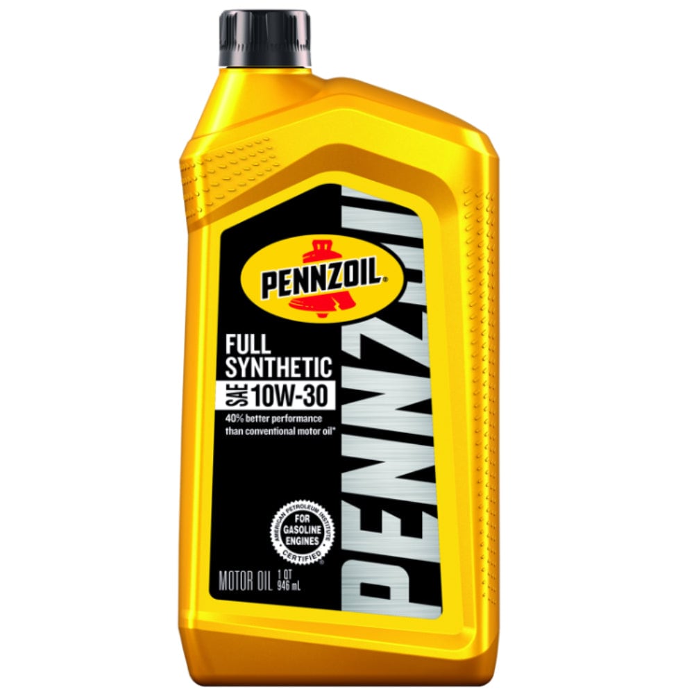 Pennzoil 10W30 Full Synthetic Motor Oil 1 Quart 6 pks in the Motor