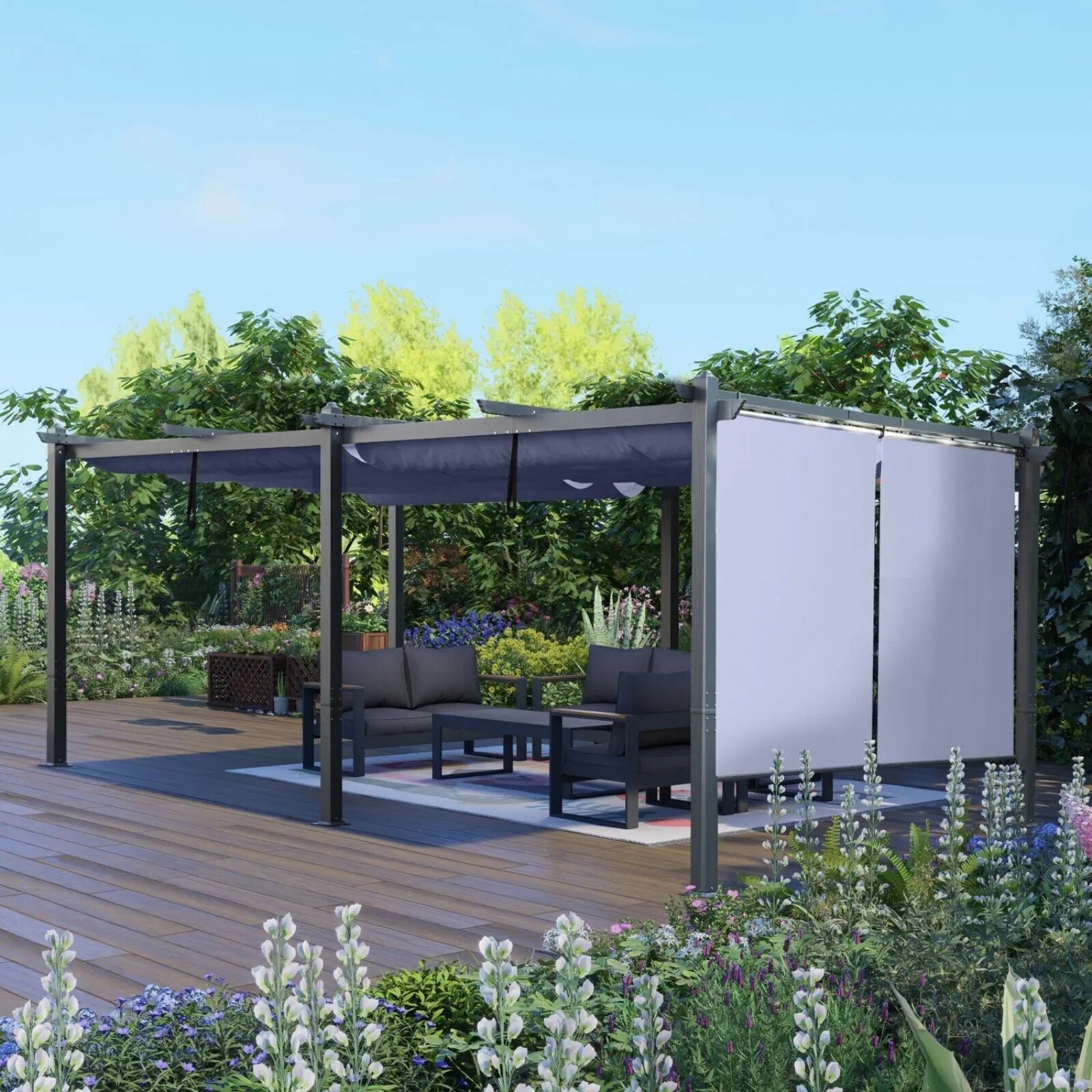 Aoodor A255-PGYCG Pergolas-2 - View #10