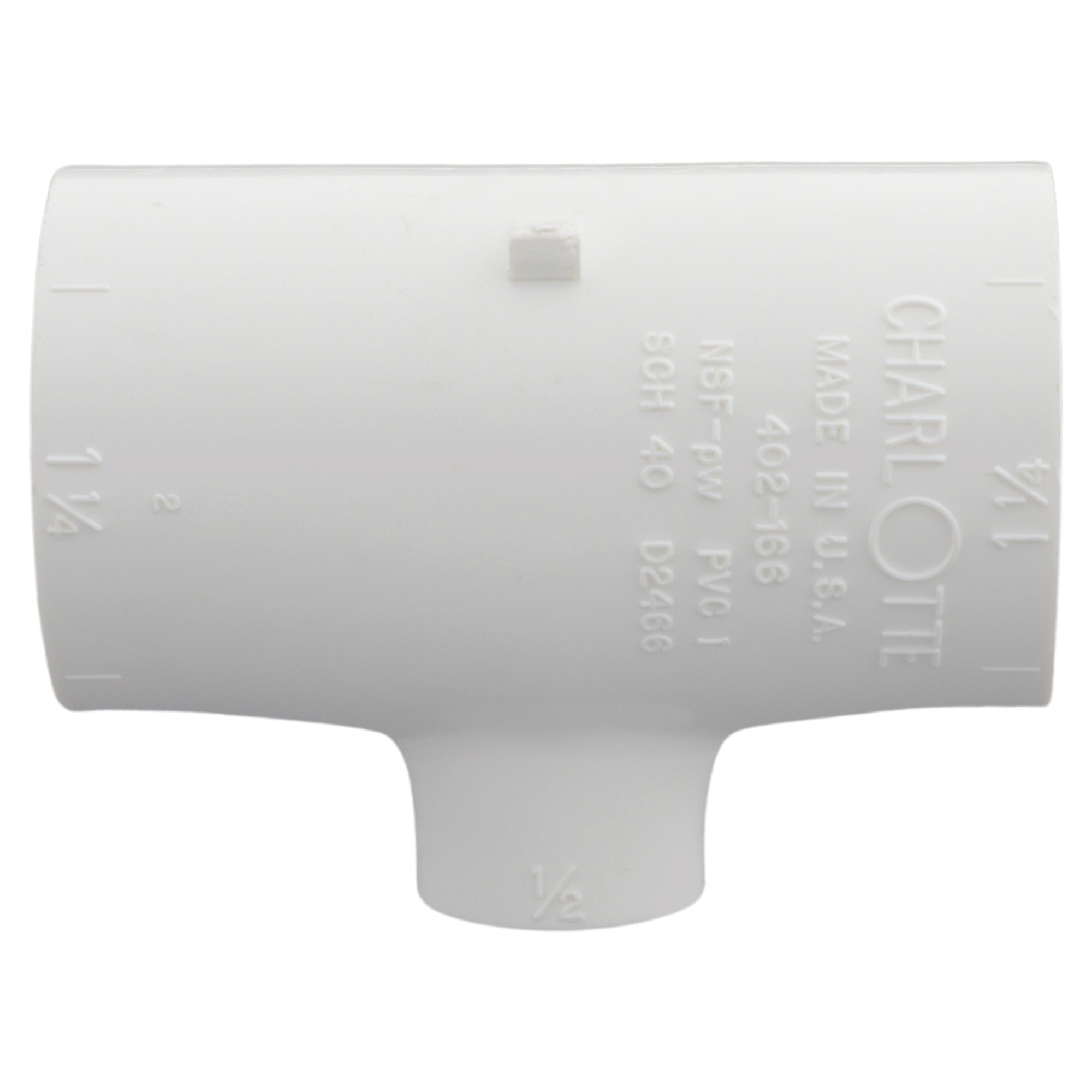 Charlotte Pipe PVC 02401  3700 Pvc-Pressure-Sch-40-Fittings - View #6