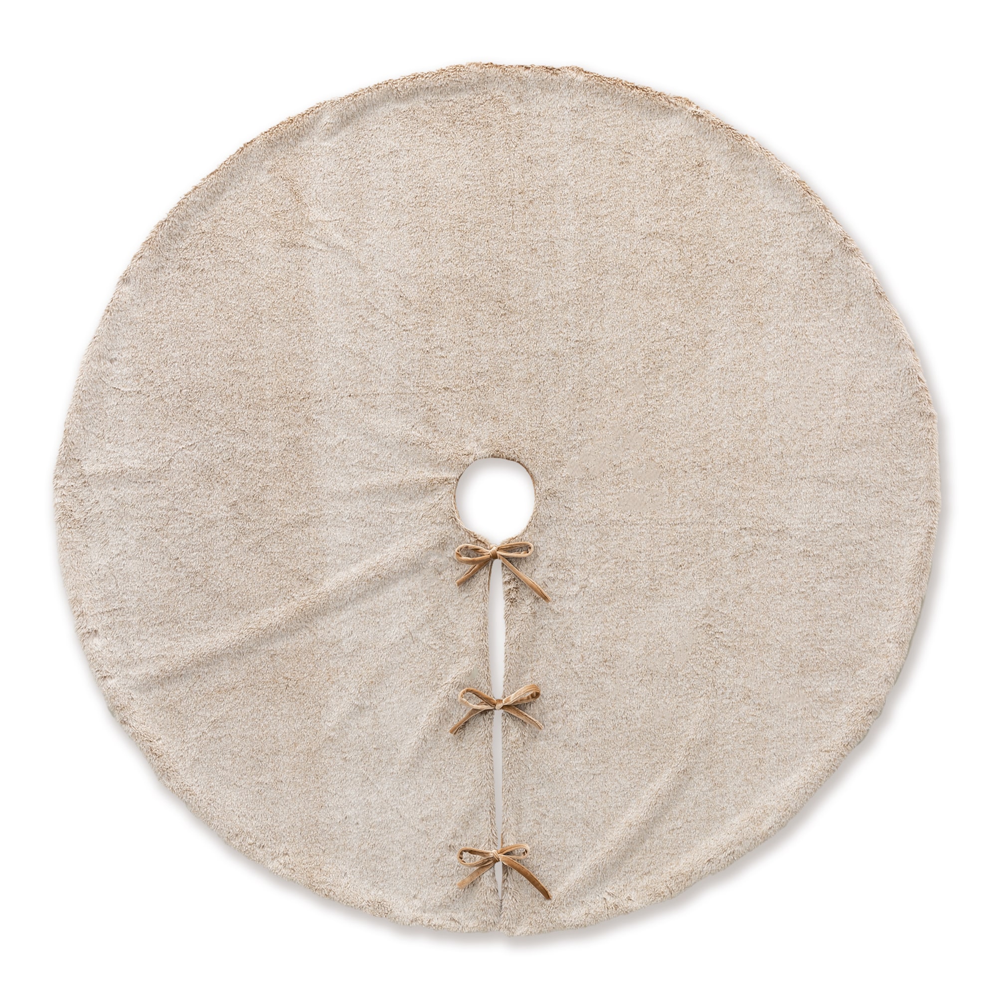 Glitzhome 2020100008 48-Inches Brown Tree skirt