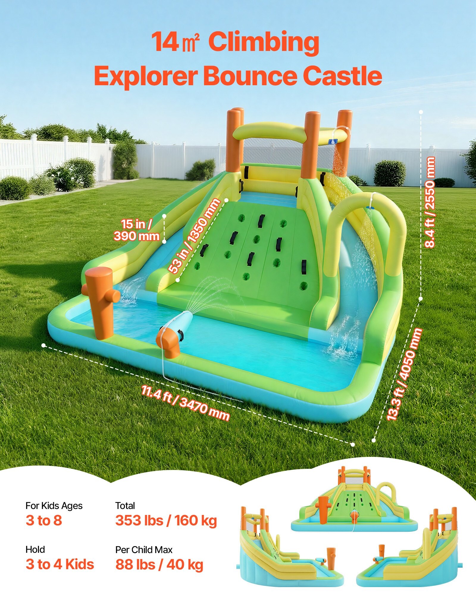 Mecale YAS-FCAQIO Bounce-Houses - View #11