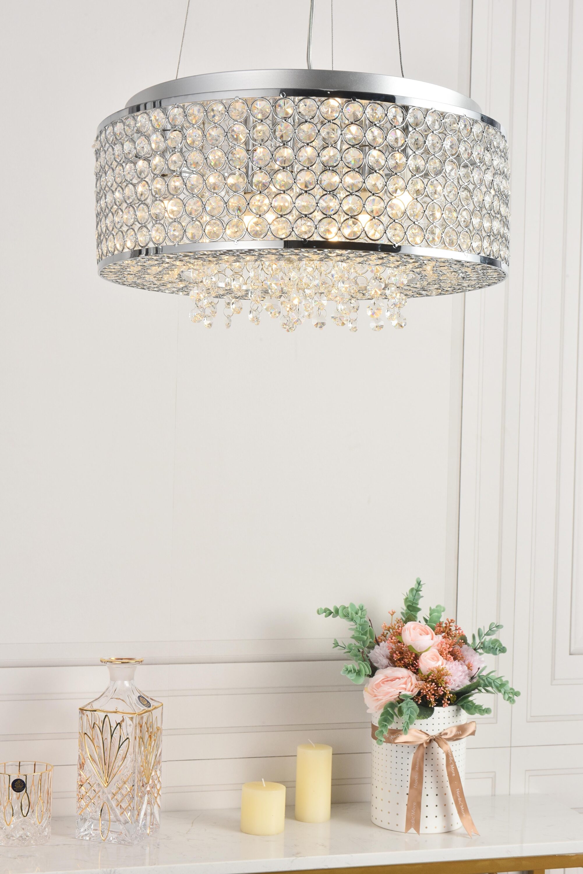 Elegant Decor HFV8742D16CRC Pendant-Lights - View #8