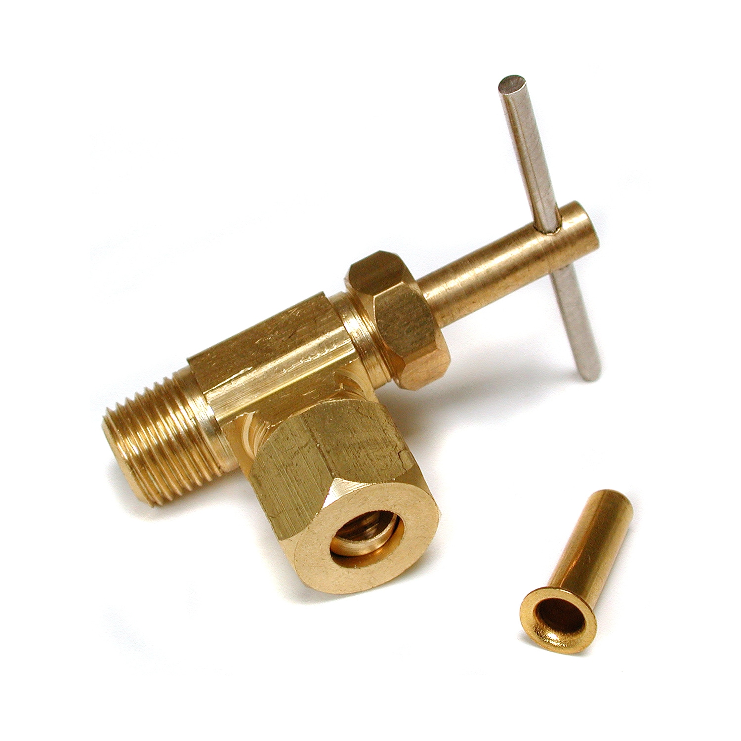 Dial 1/4-in Fip Brass Multi Turn Stop Angle Valve in the Shut-Off Valves  department at