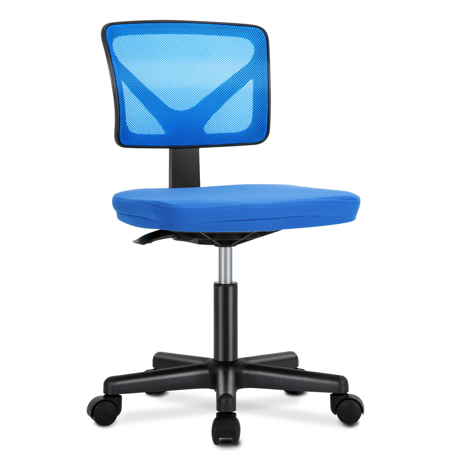 Maocao Hoom JL1134220 Blue Contemporary Ergonomic Adjustable Height Swivel Mesh Executive Chair