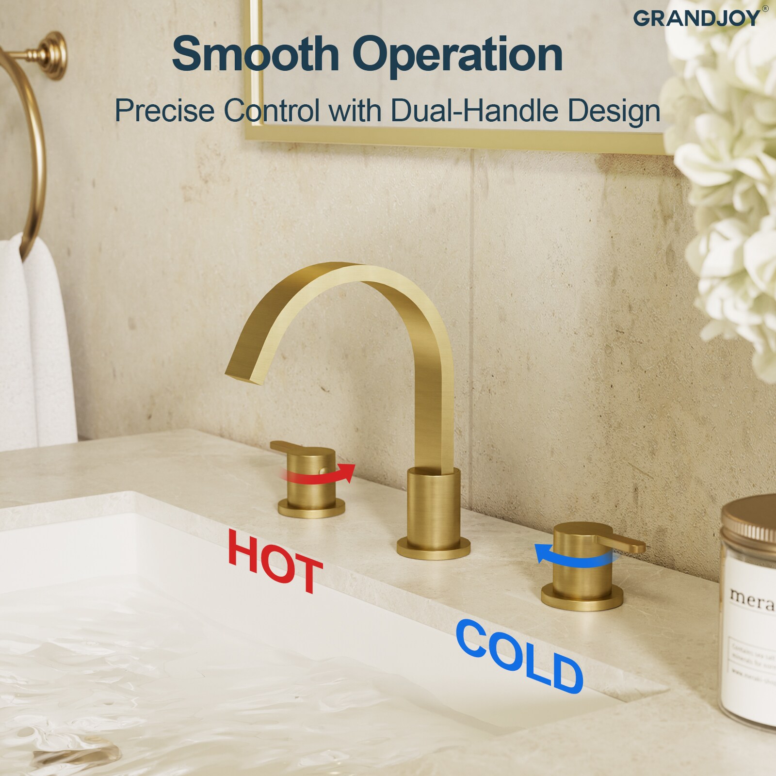 GRANDJOY SP52-BN Lavatory-Faucets - View #4