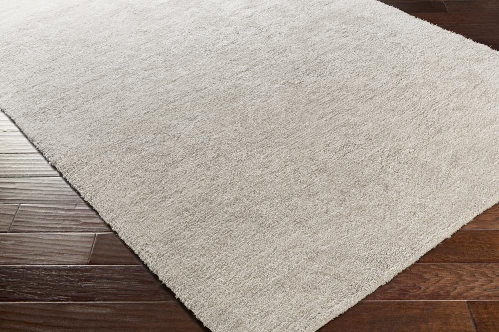 Surya Marvin 4 x 6 Light Gray Indoor Solid Area Rug in the Rugs ...