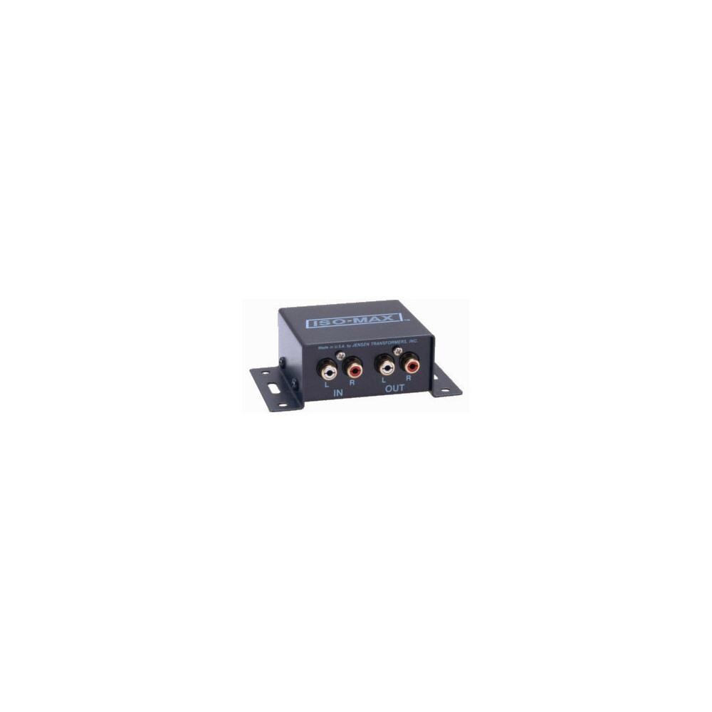  TCNCD339035 Jensen Transformers JEN-CI2RR IsoMax Stereo Audio Isolator and Hum Eliminator